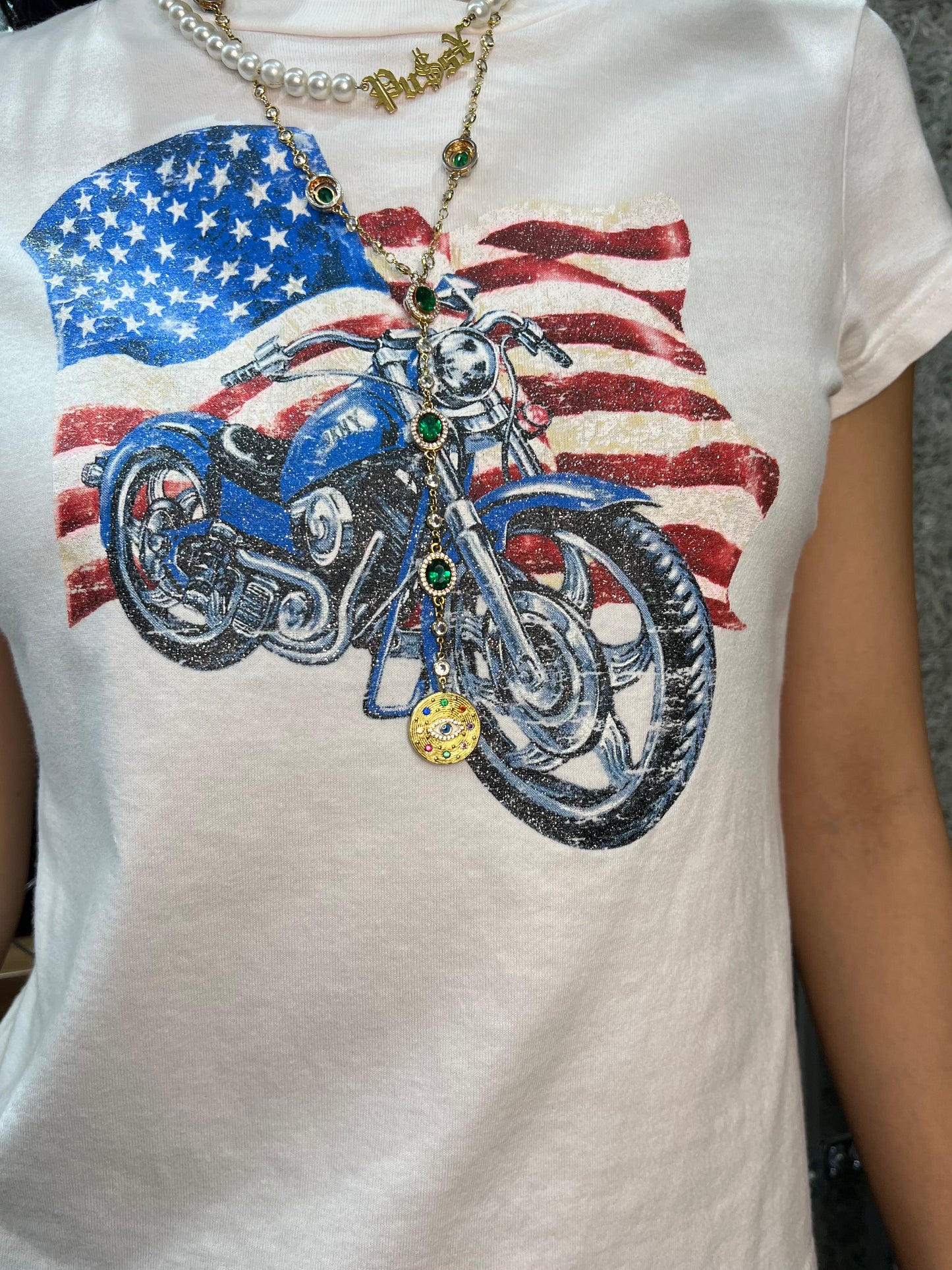 DKNY Vintage Design Top
