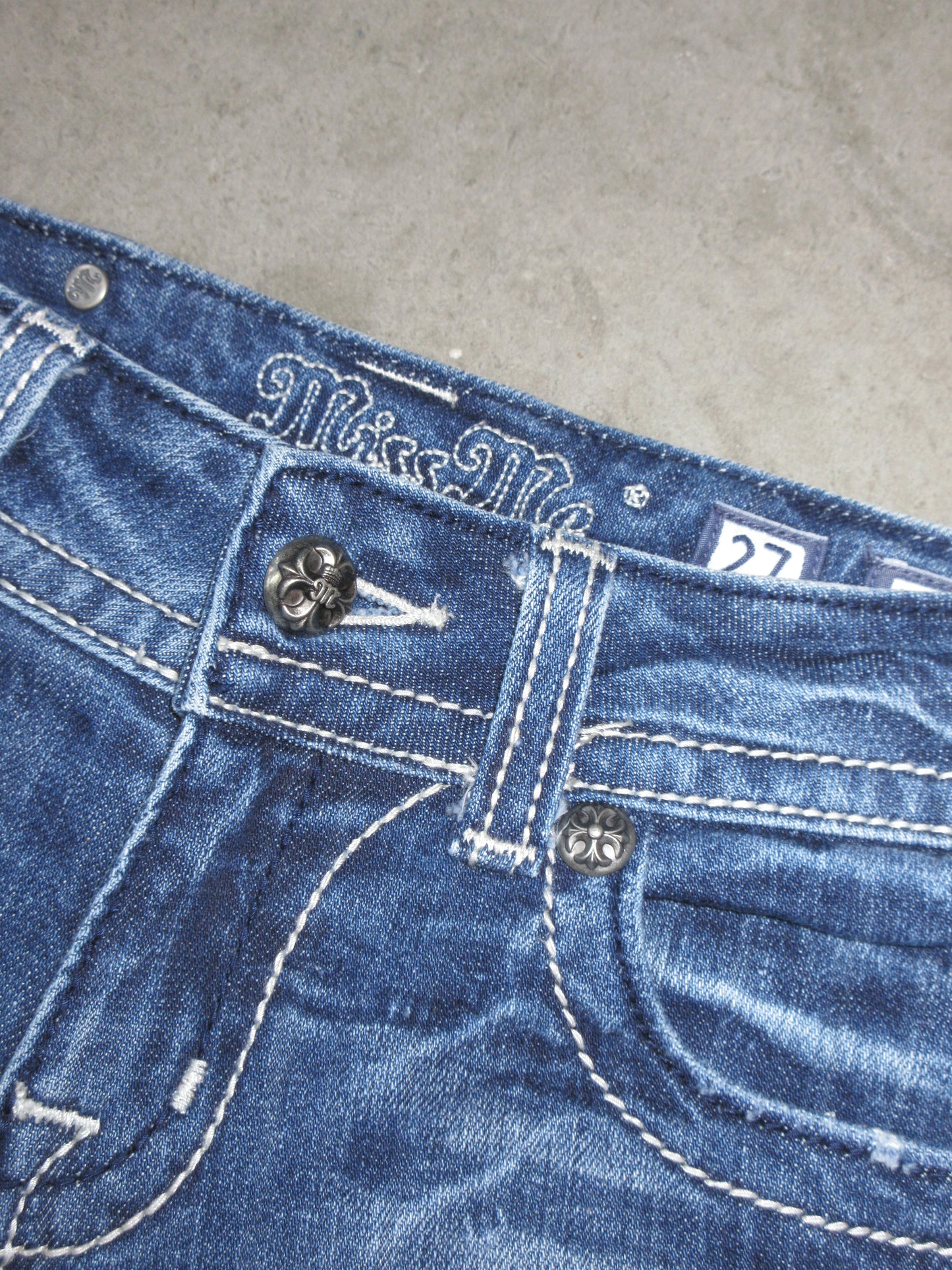 MissMe Vintage Design Capri Pants