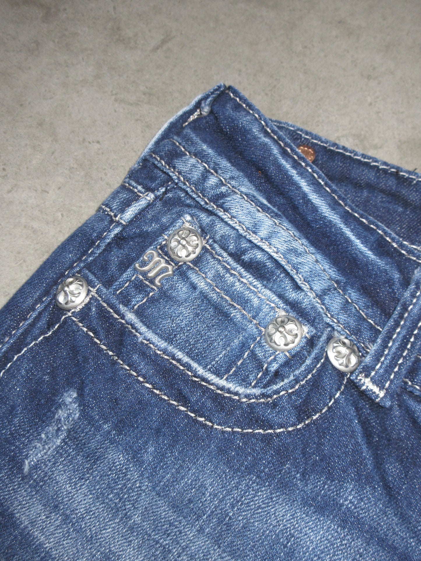 MissMe Vintage Design Capri Pants
