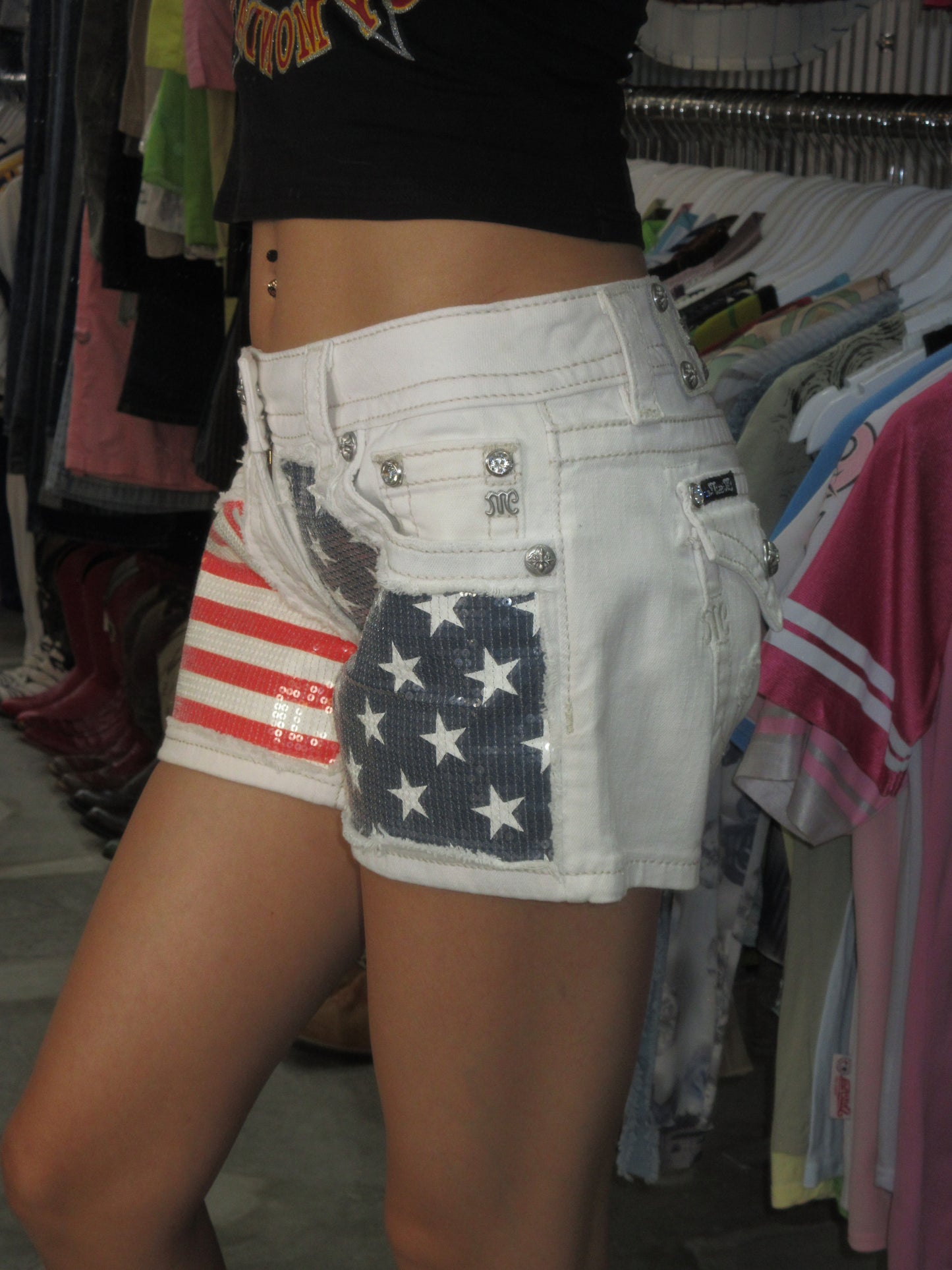 MissMe Vintage Design Shorts