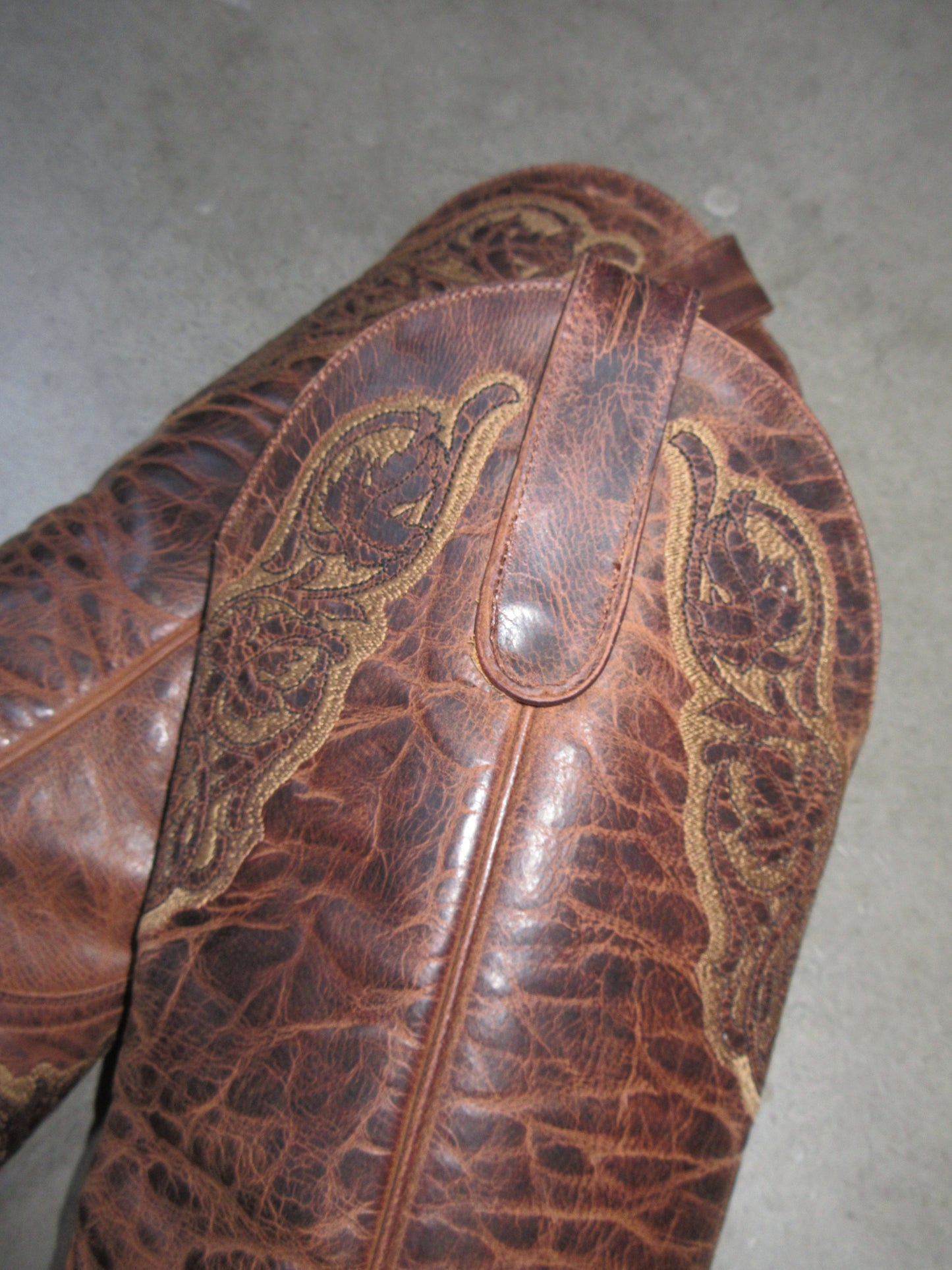 Vintage Design Western Boots