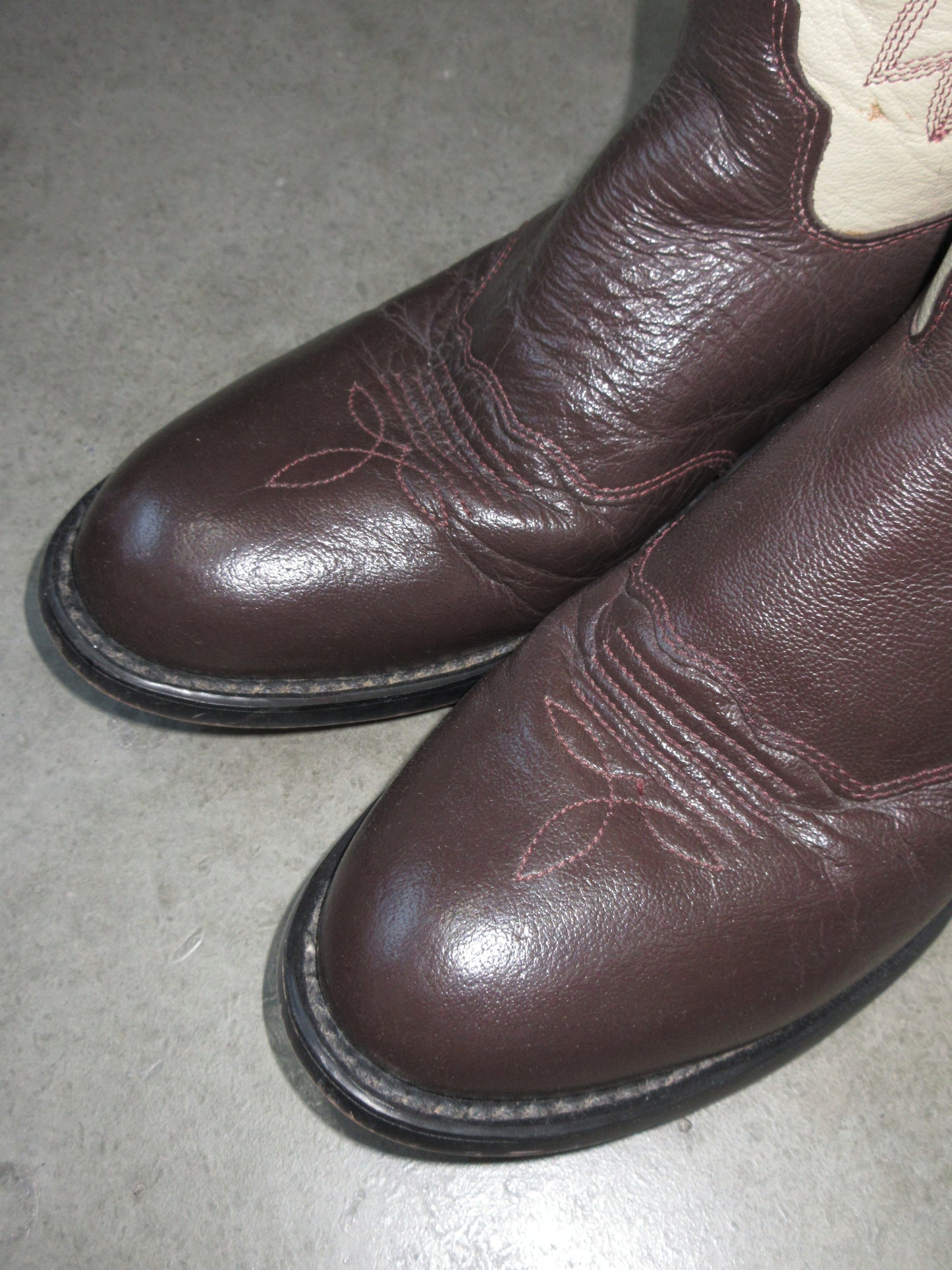 Vintage Design Western Boots