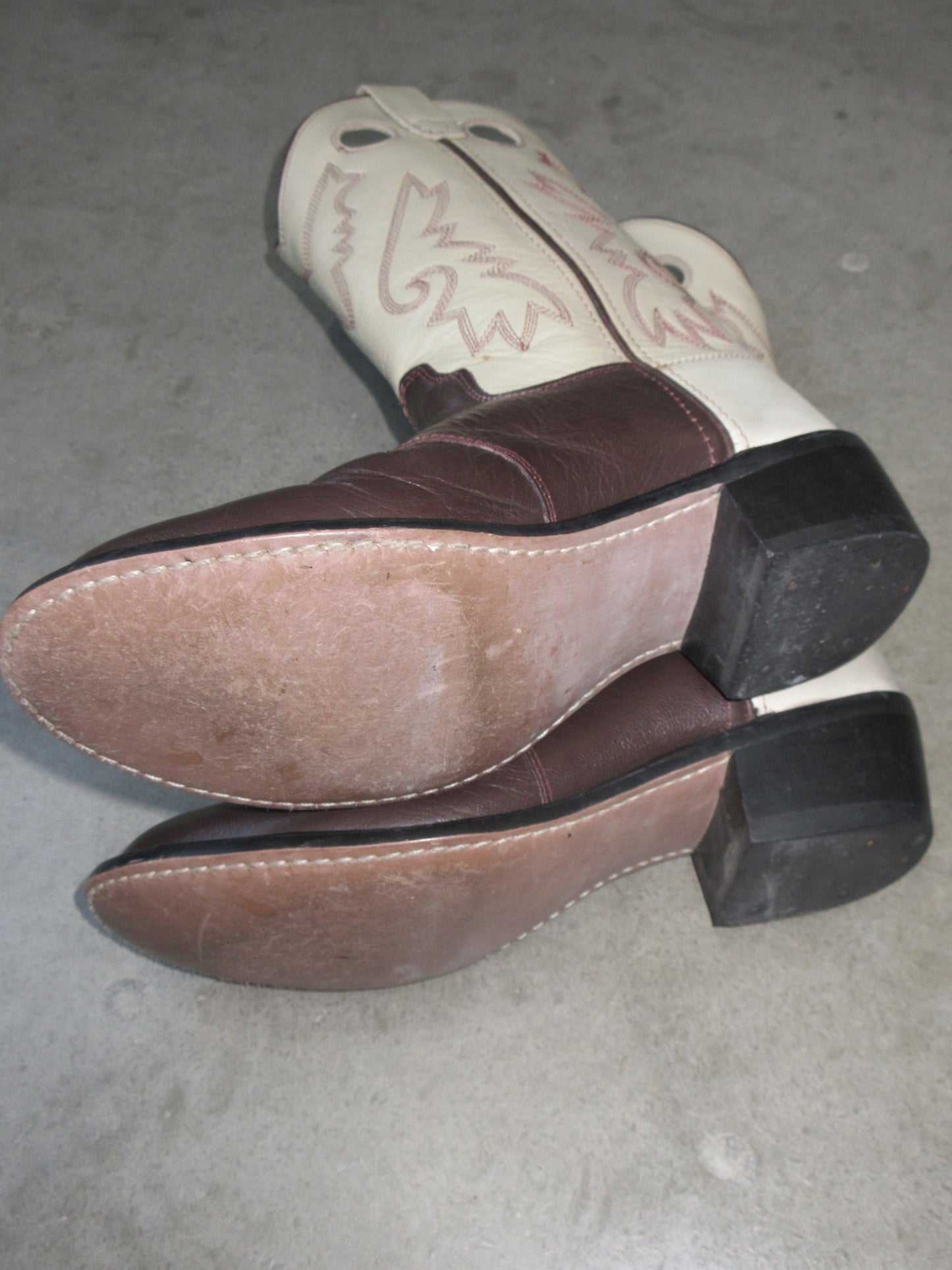 Vintage Design Western Boots