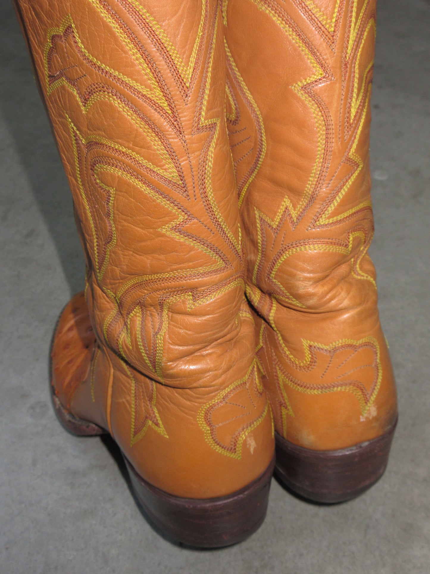 Vintage Design Western Boots