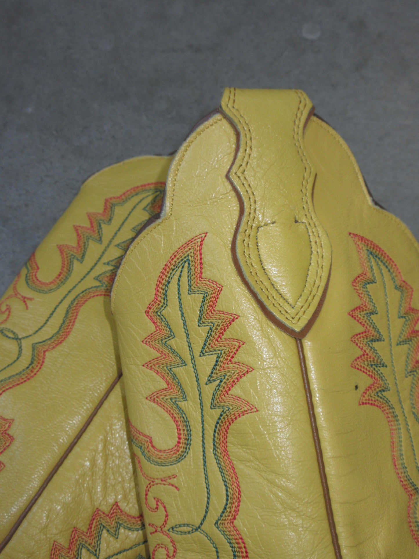 Vintage Design Western Boots