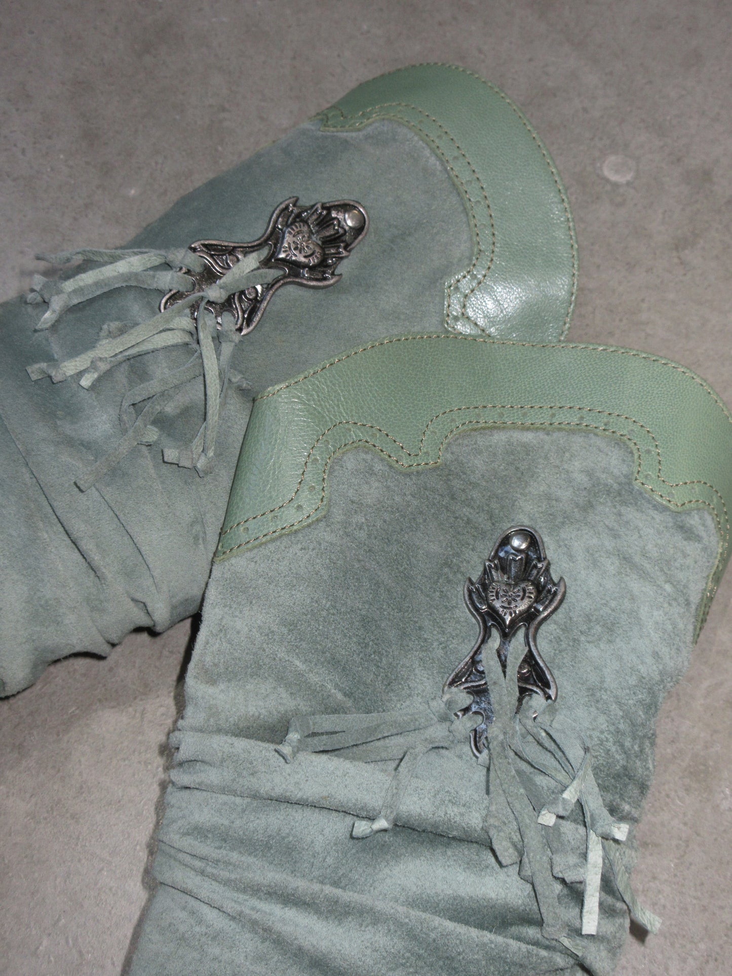 Vintage Design Western Boots