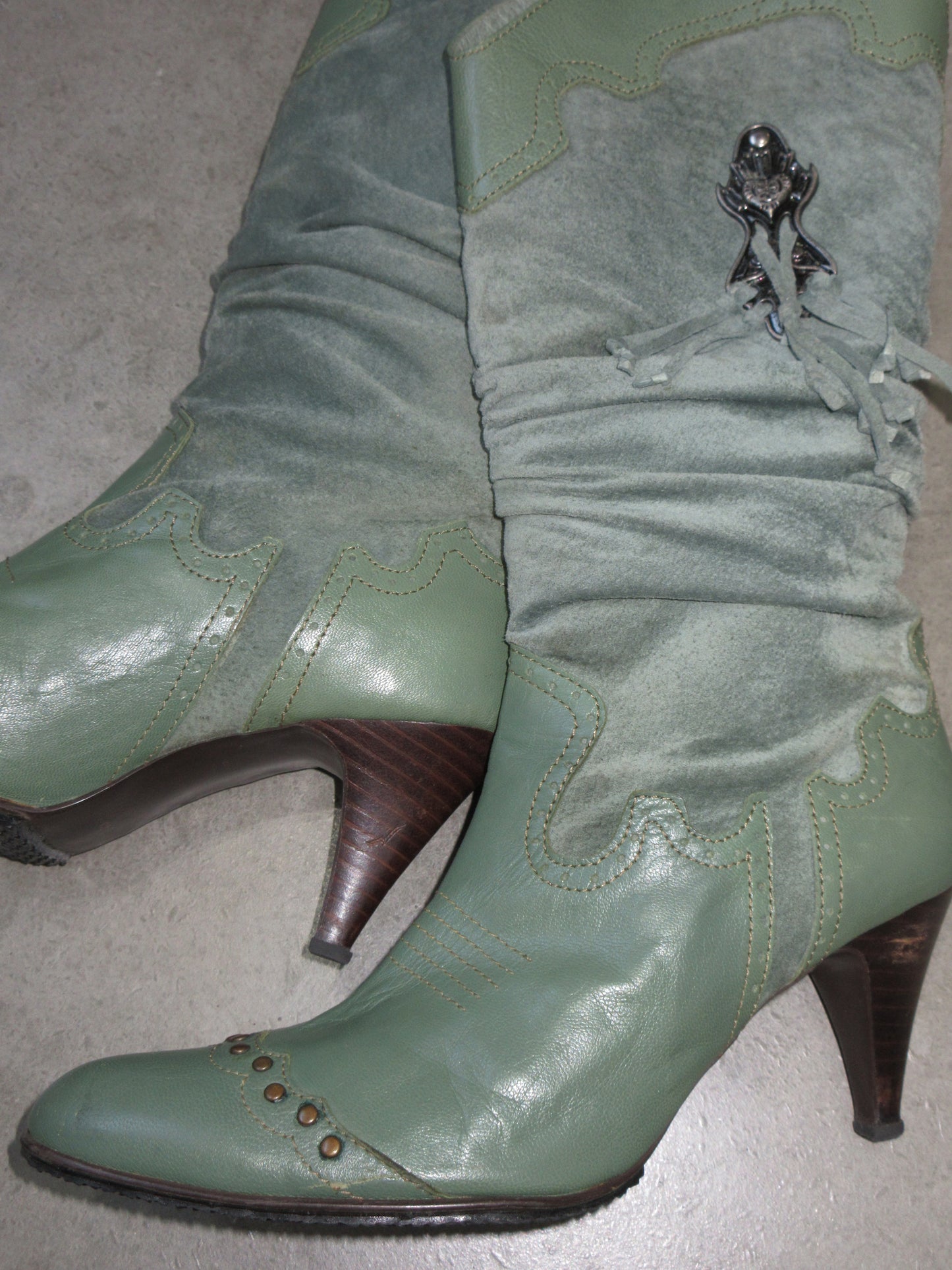 Vintage Design Western Boots