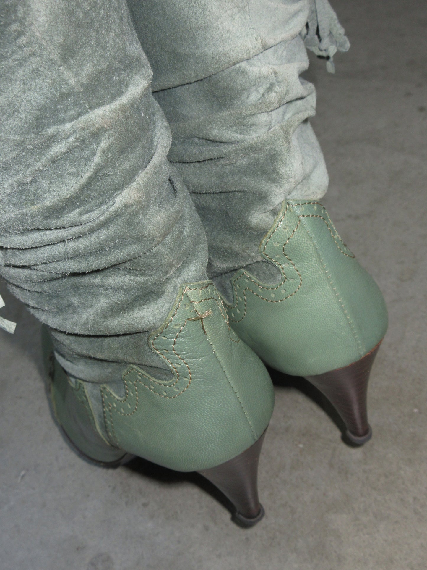 Vintage Design Western Boots