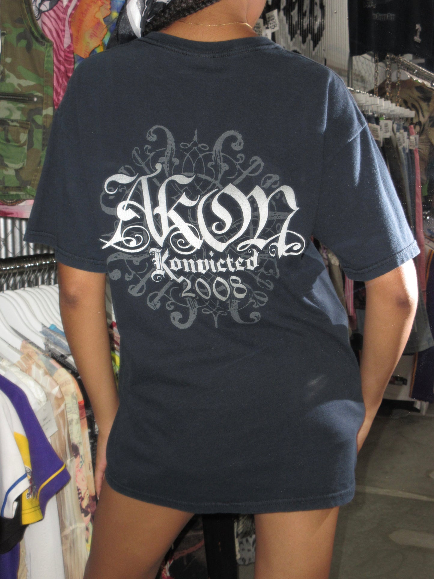 2008 "Akon" Vintage Design T-shirt