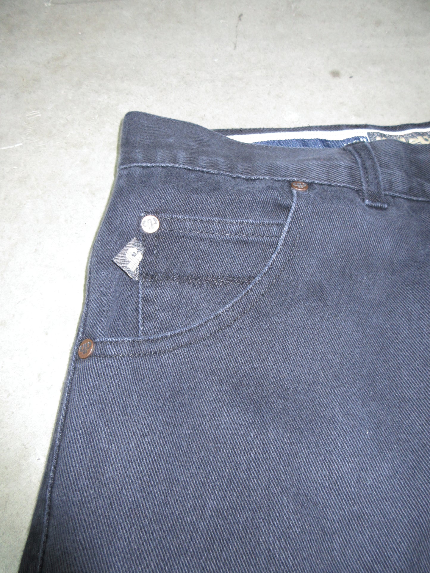Pelle Pelle Vintage Design Baggy Pants