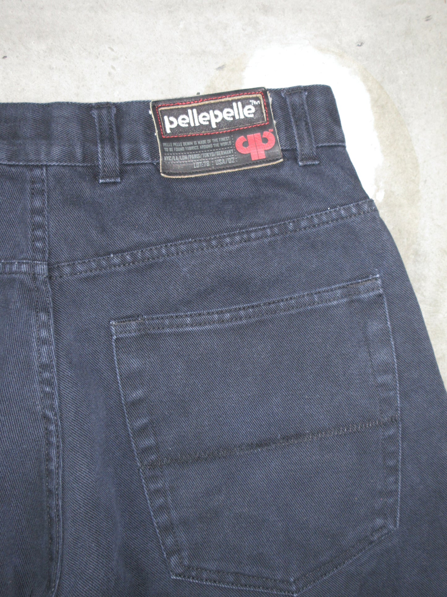 Pelle Pelle Vintage Design Baggy Pants