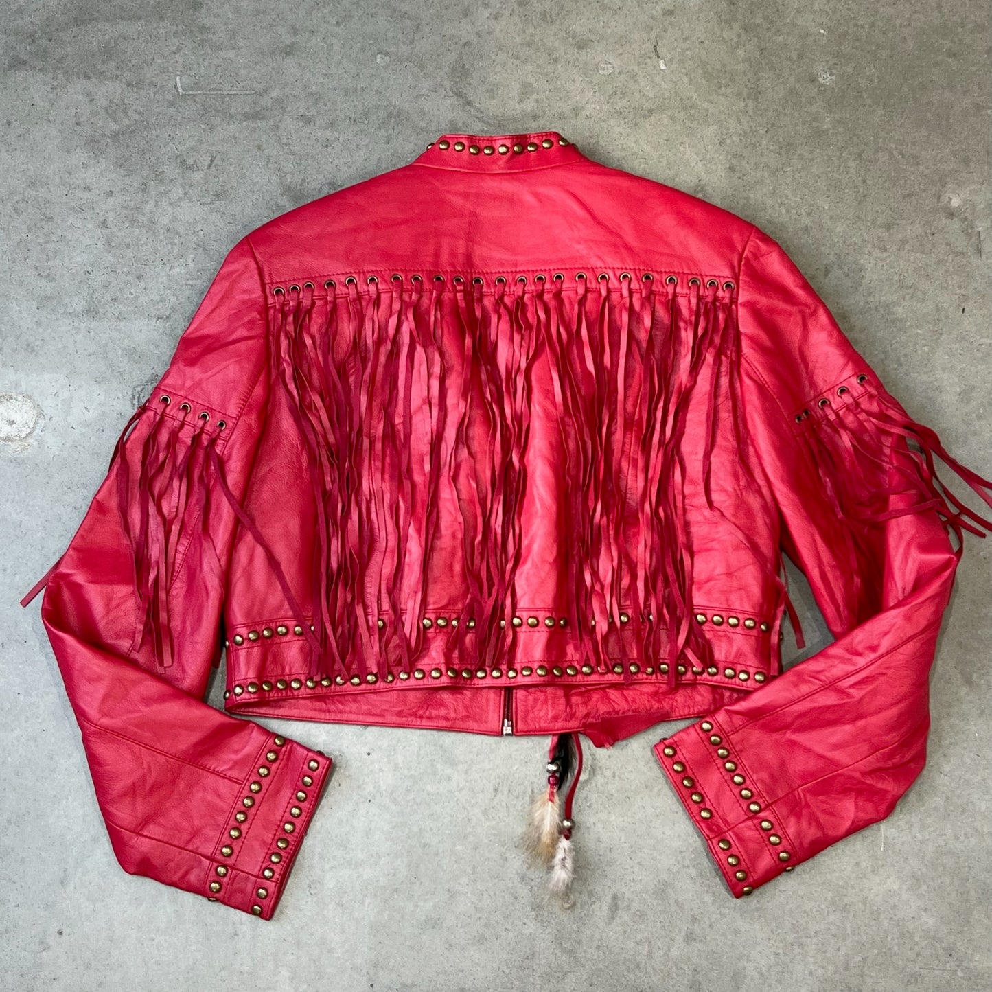 Vintage Design Leather Jacket