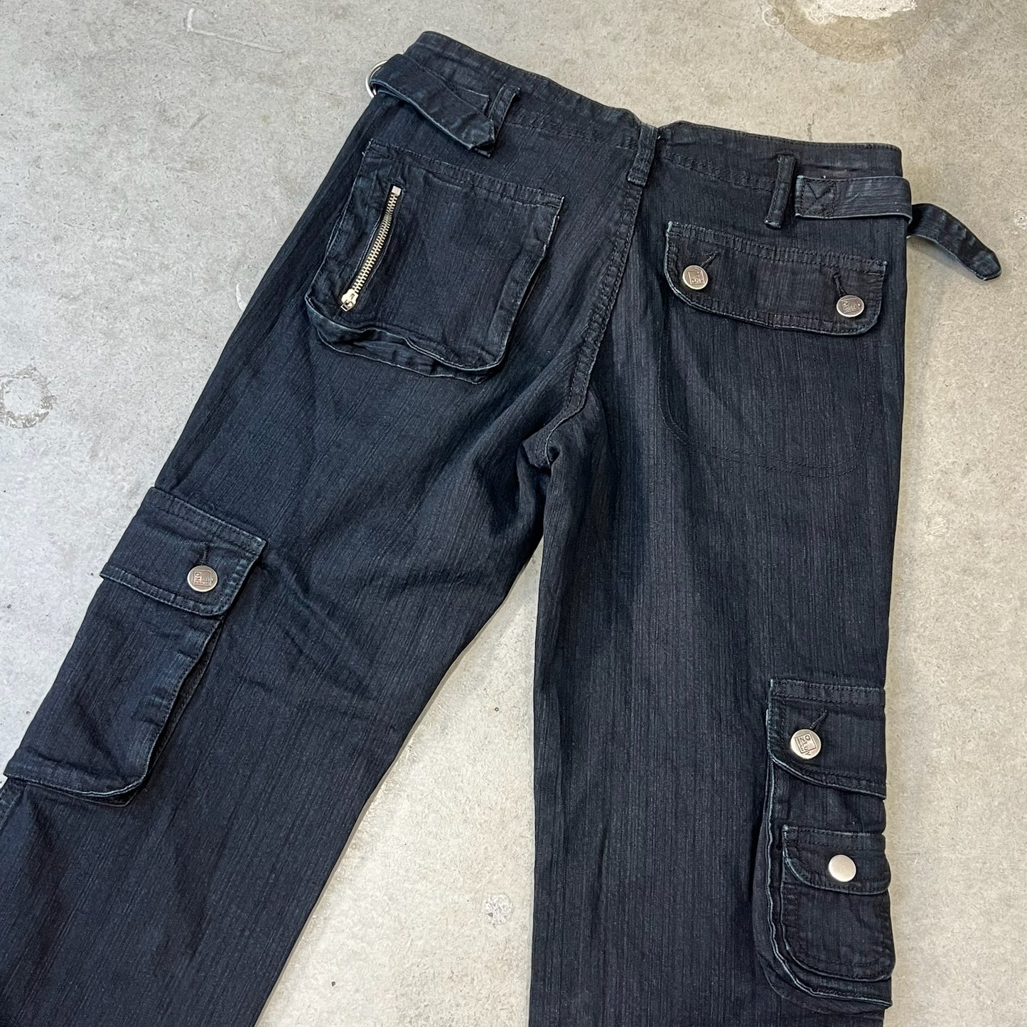 Vintage Design Flare Pants