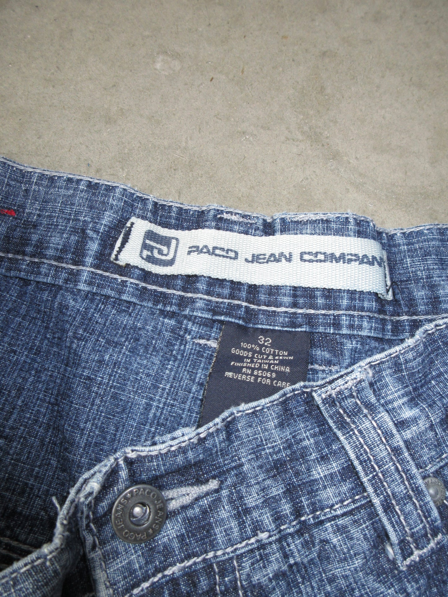 Paco Vintage Design Baggy Shorts