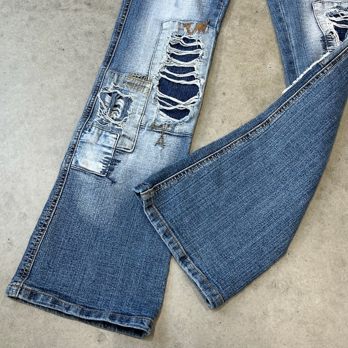 Vintage Design Flare Pants