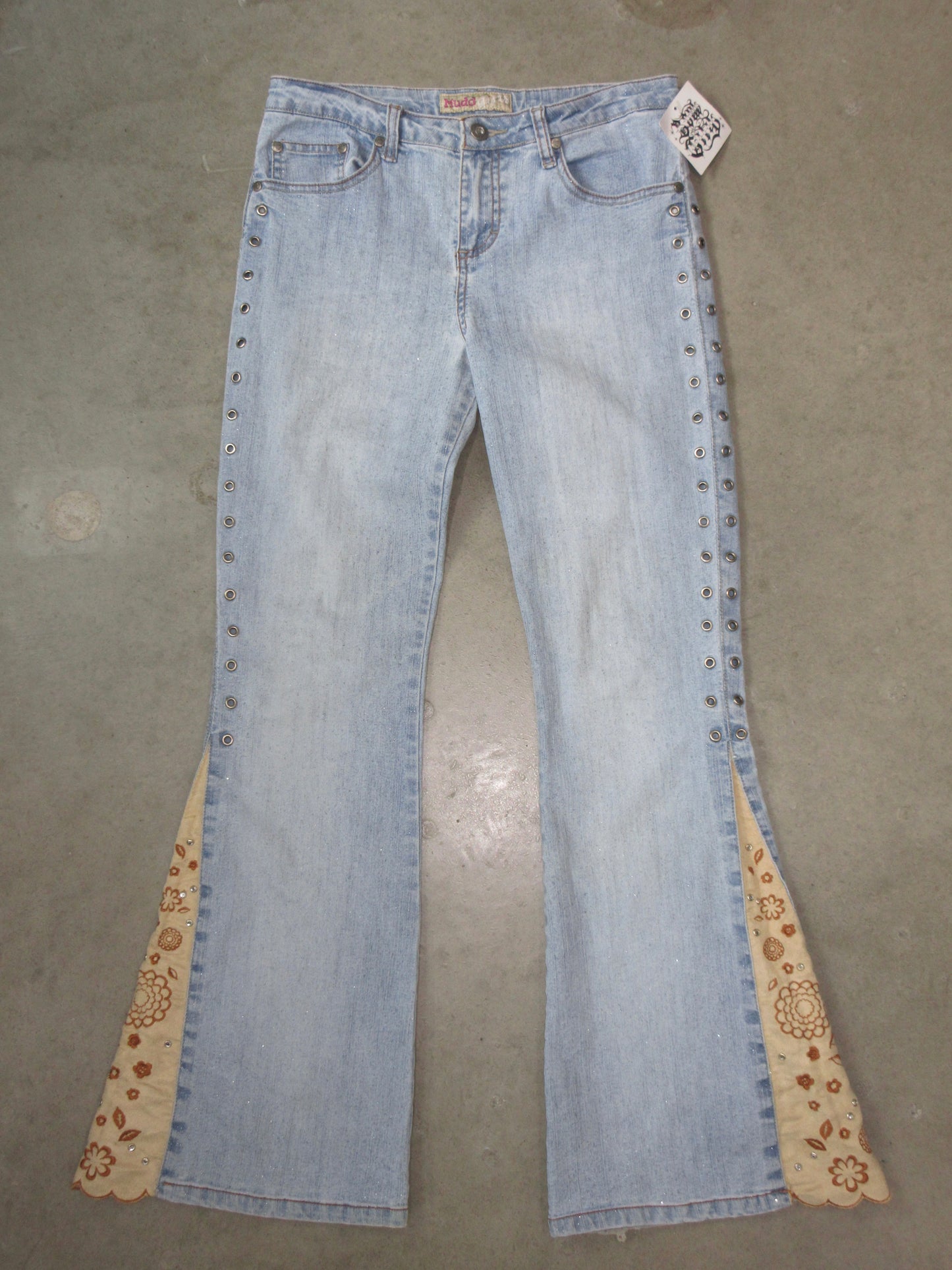Vintage Design Flare Pants