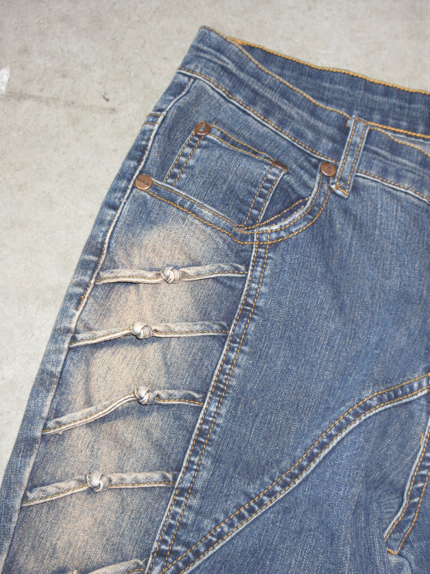 Vintage Design Flare Pants