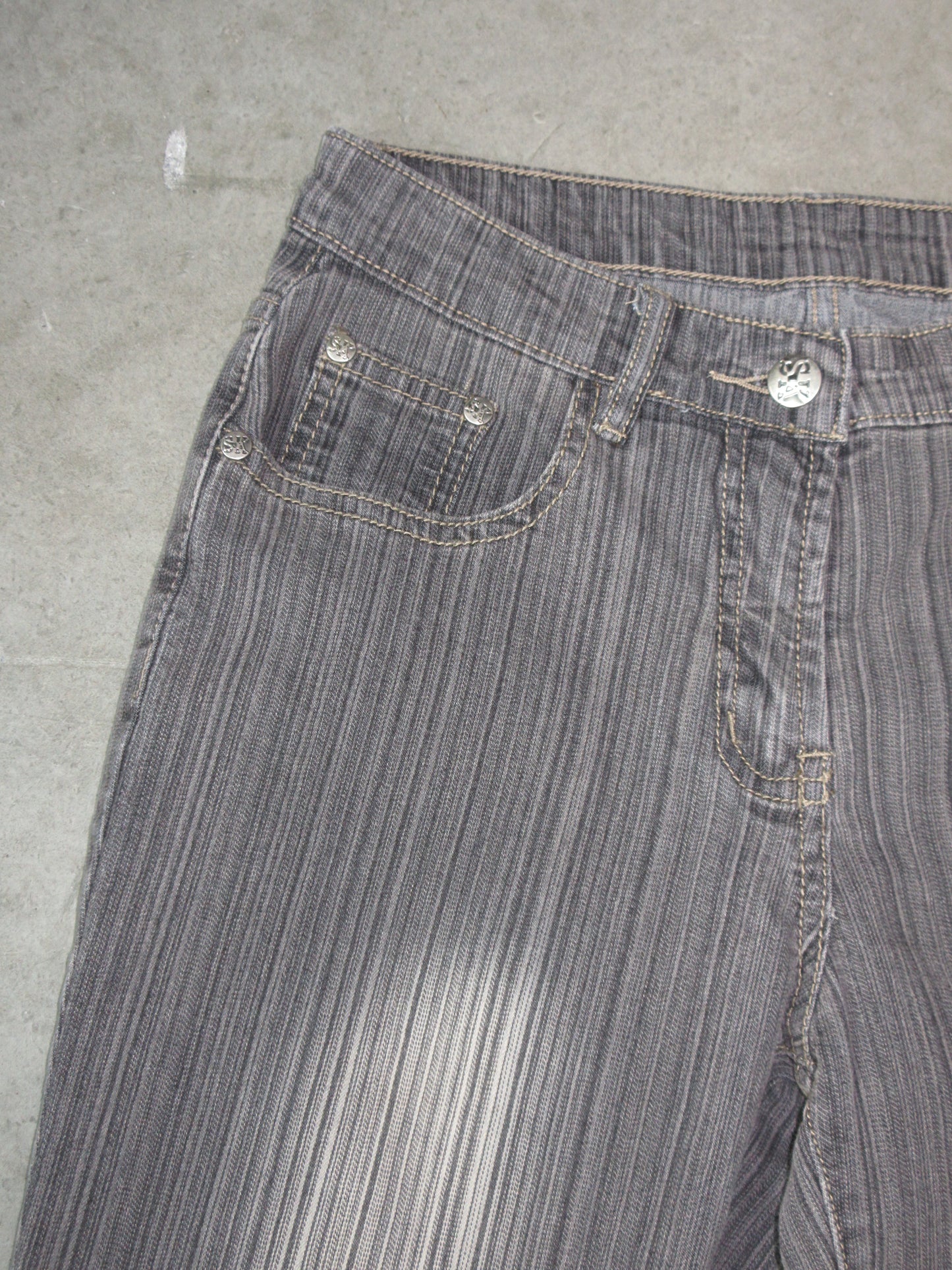 Vintage Design Flare Pants
