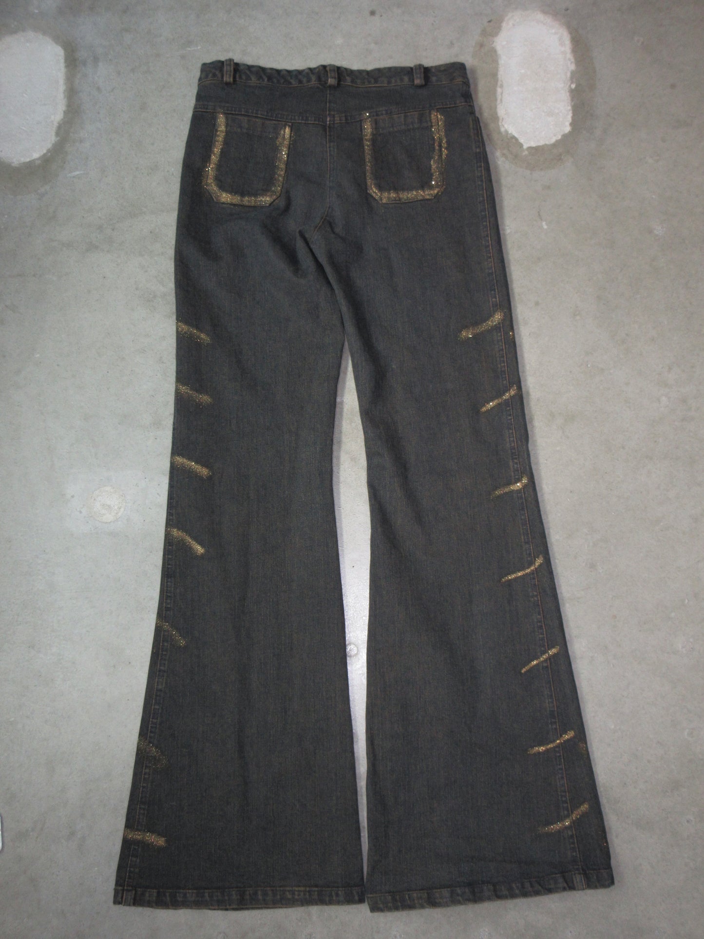 Vintage Design Flare Pants