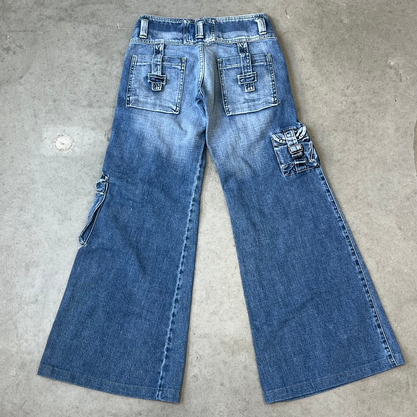 Vintage Design Flare Pants