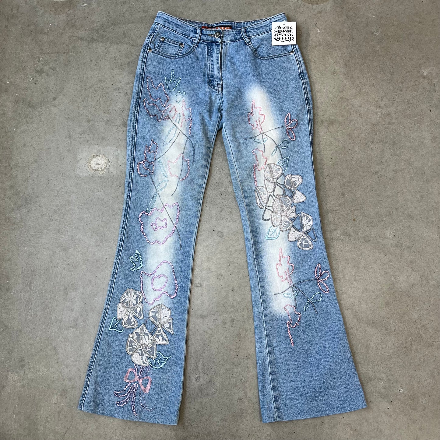 Vintage Design Flare Pants