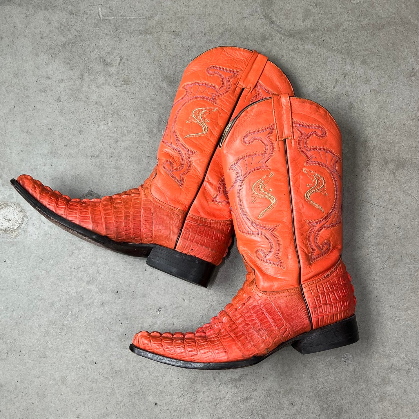 Vintage Design Western Boots