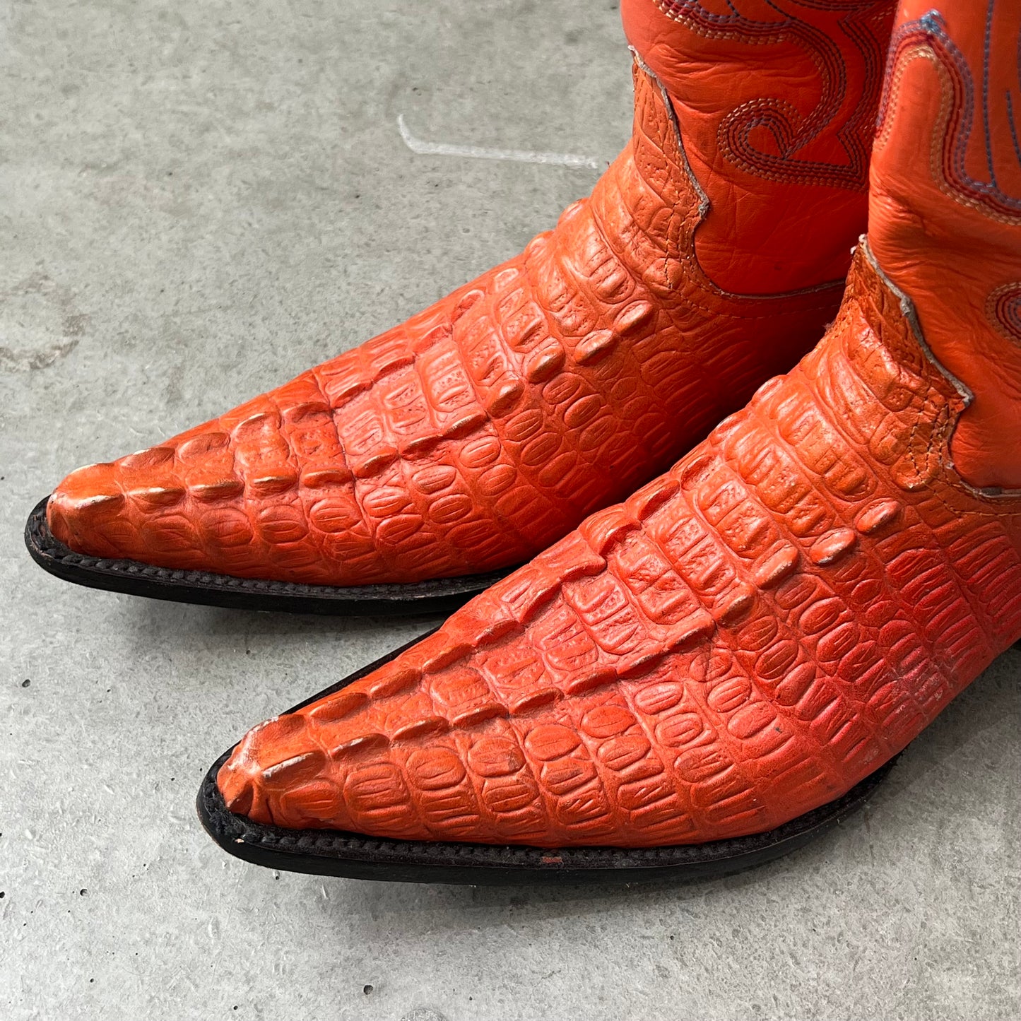 Vintage Design Western Boots