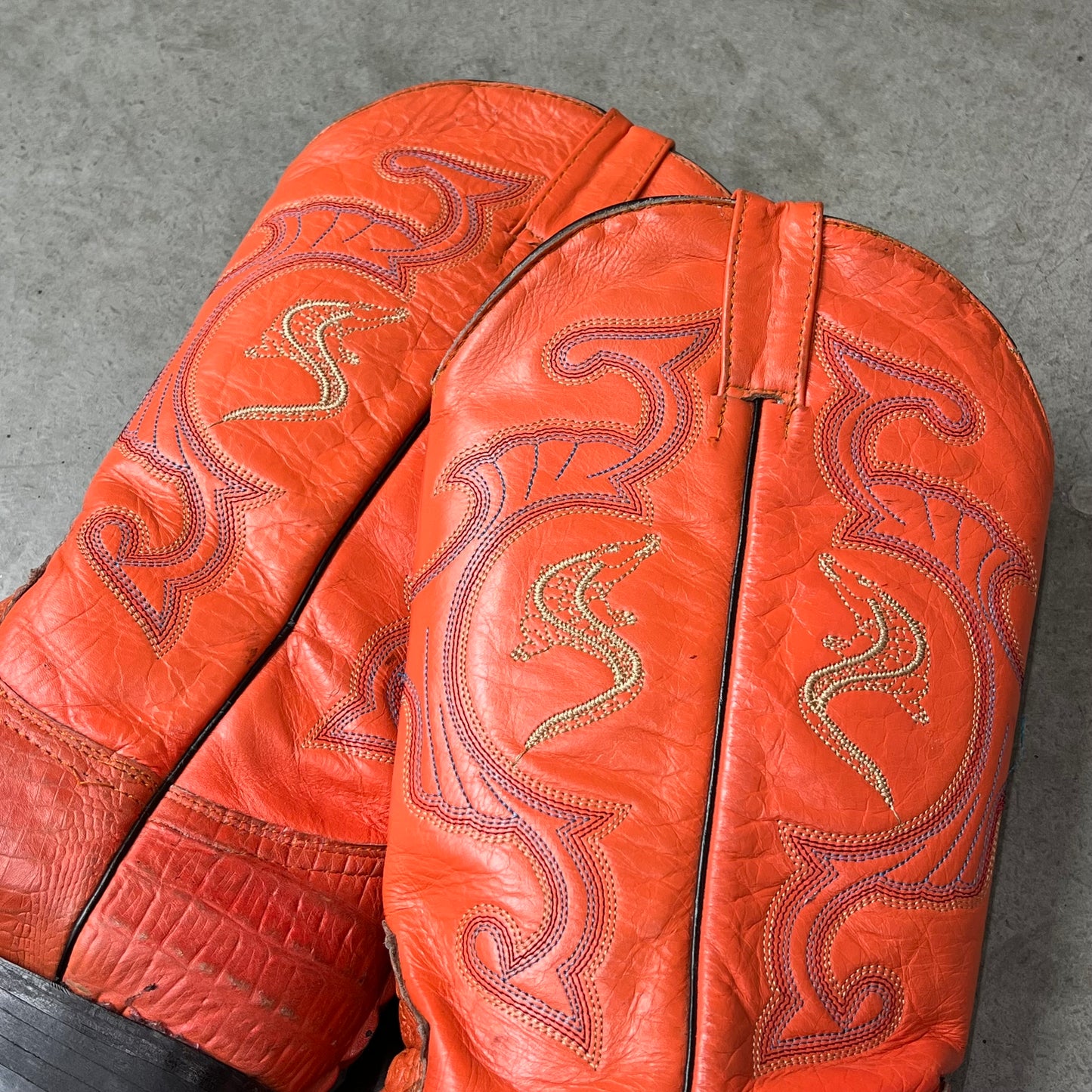Vintage Design Western Boots