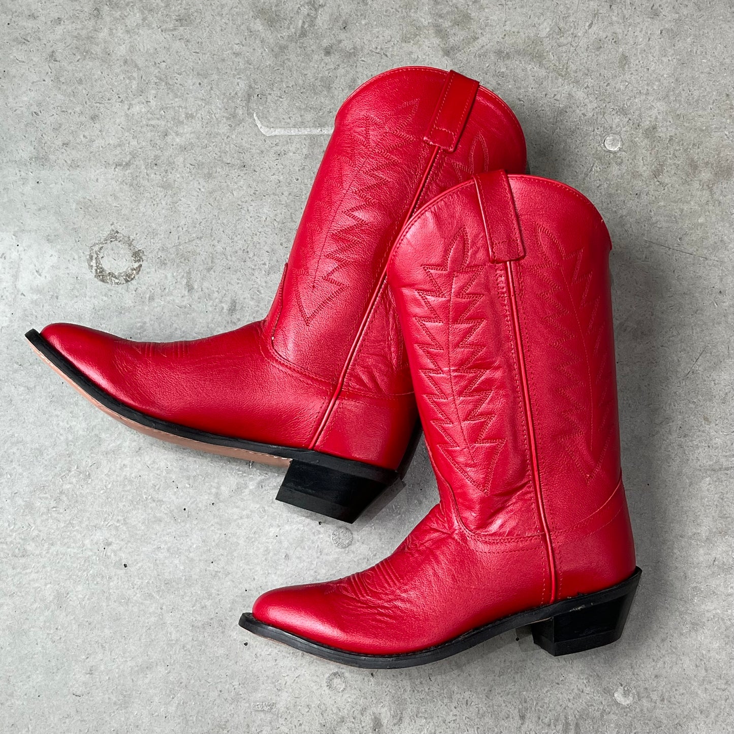 Vintage Design Western Boots