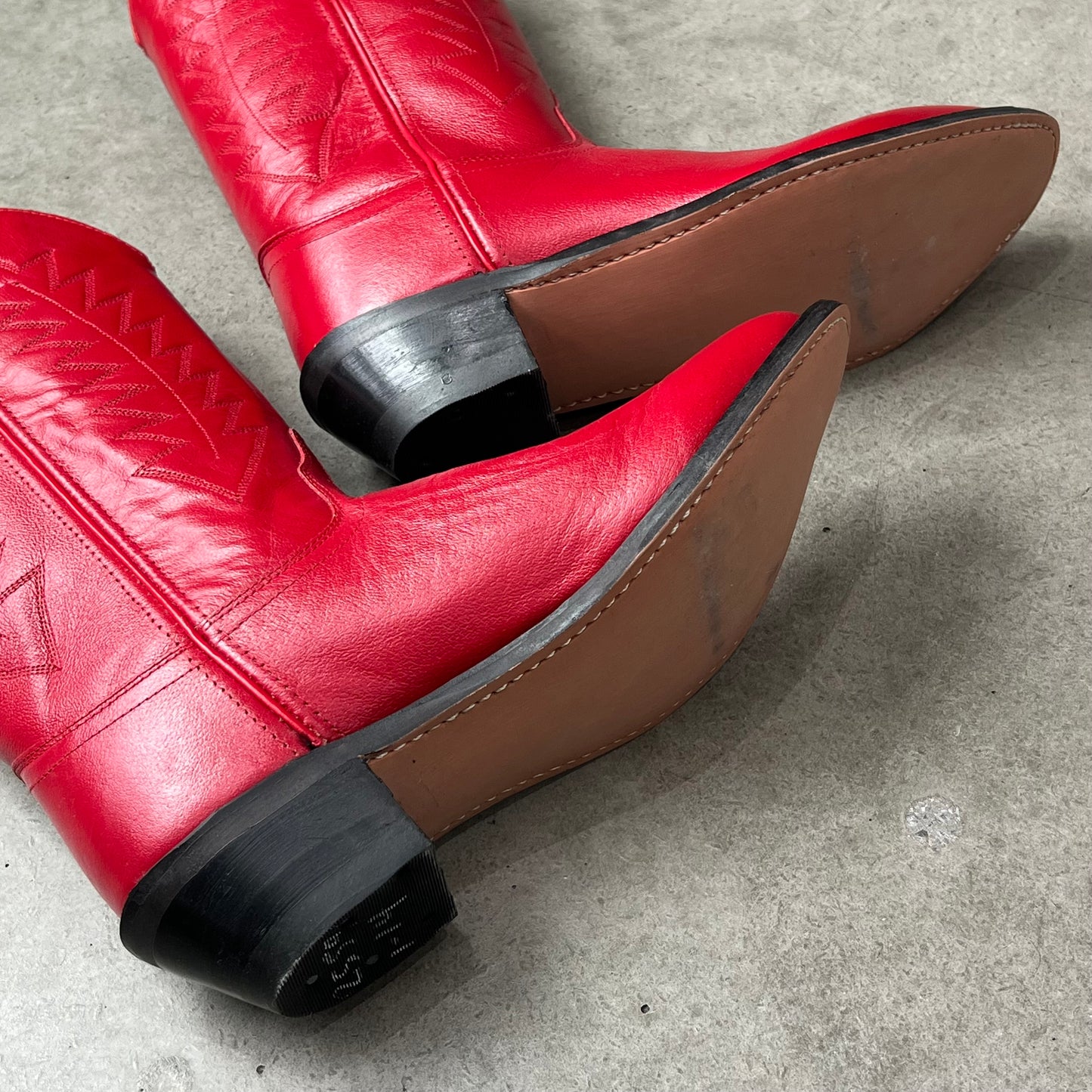 Vintage Design Western Boots