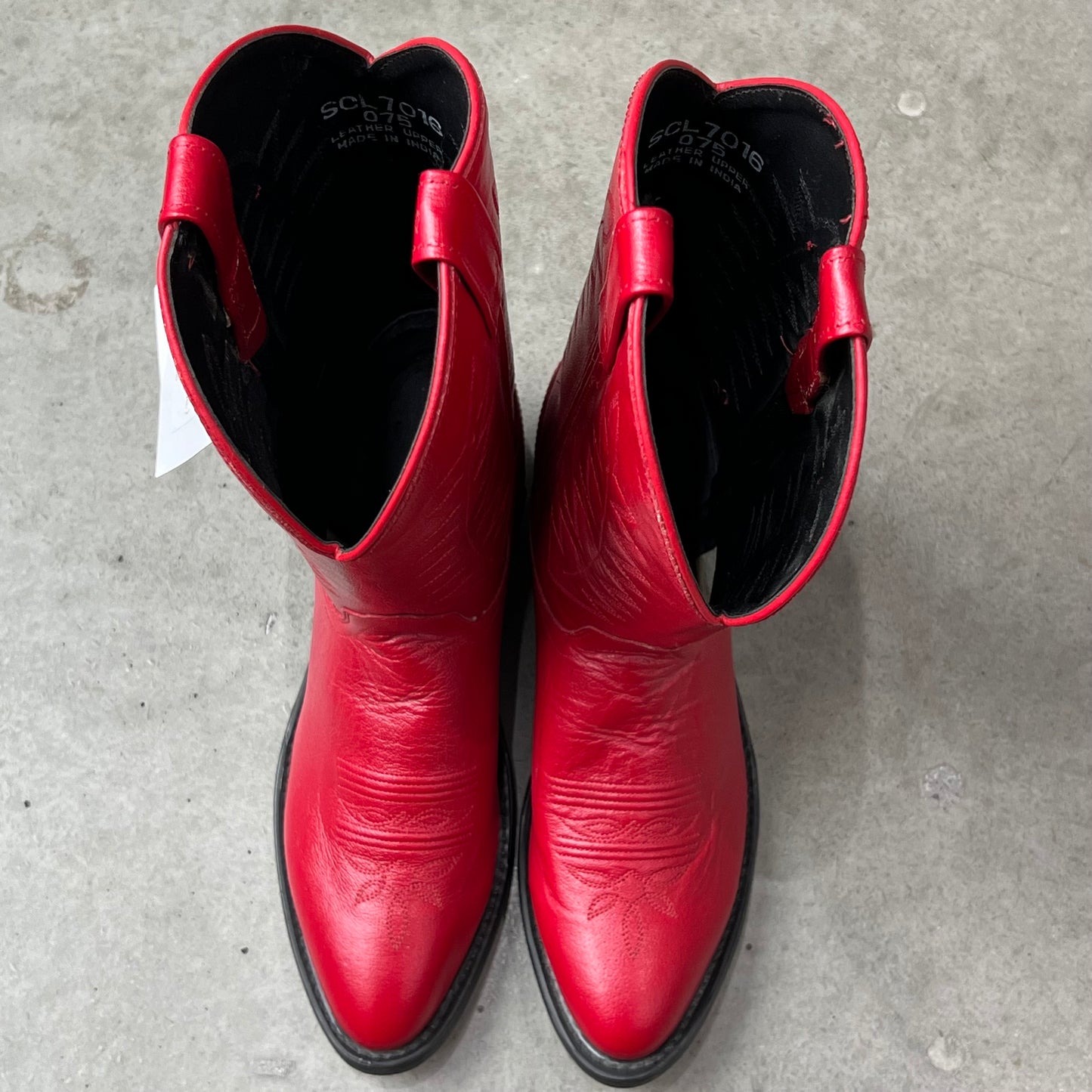 Vintage Design Western Boots