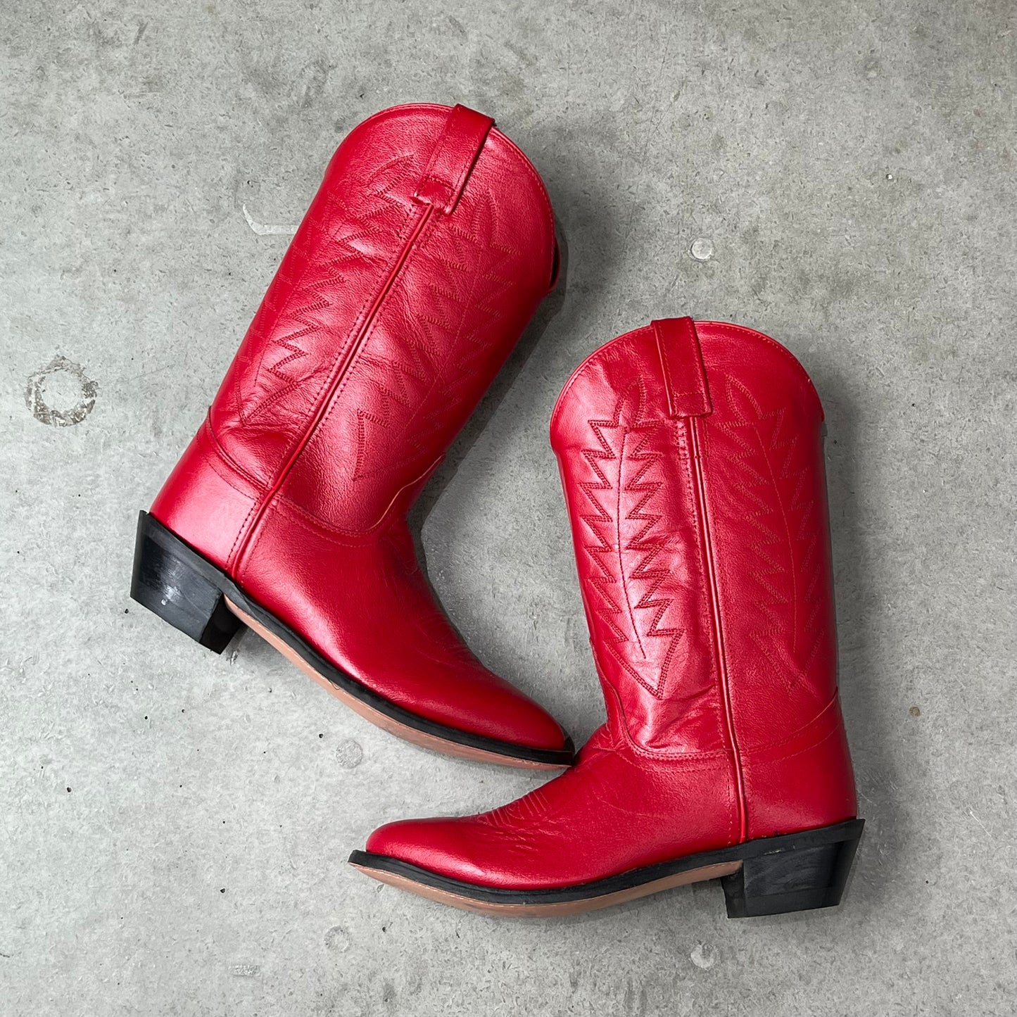 Vintage Design Western Boots