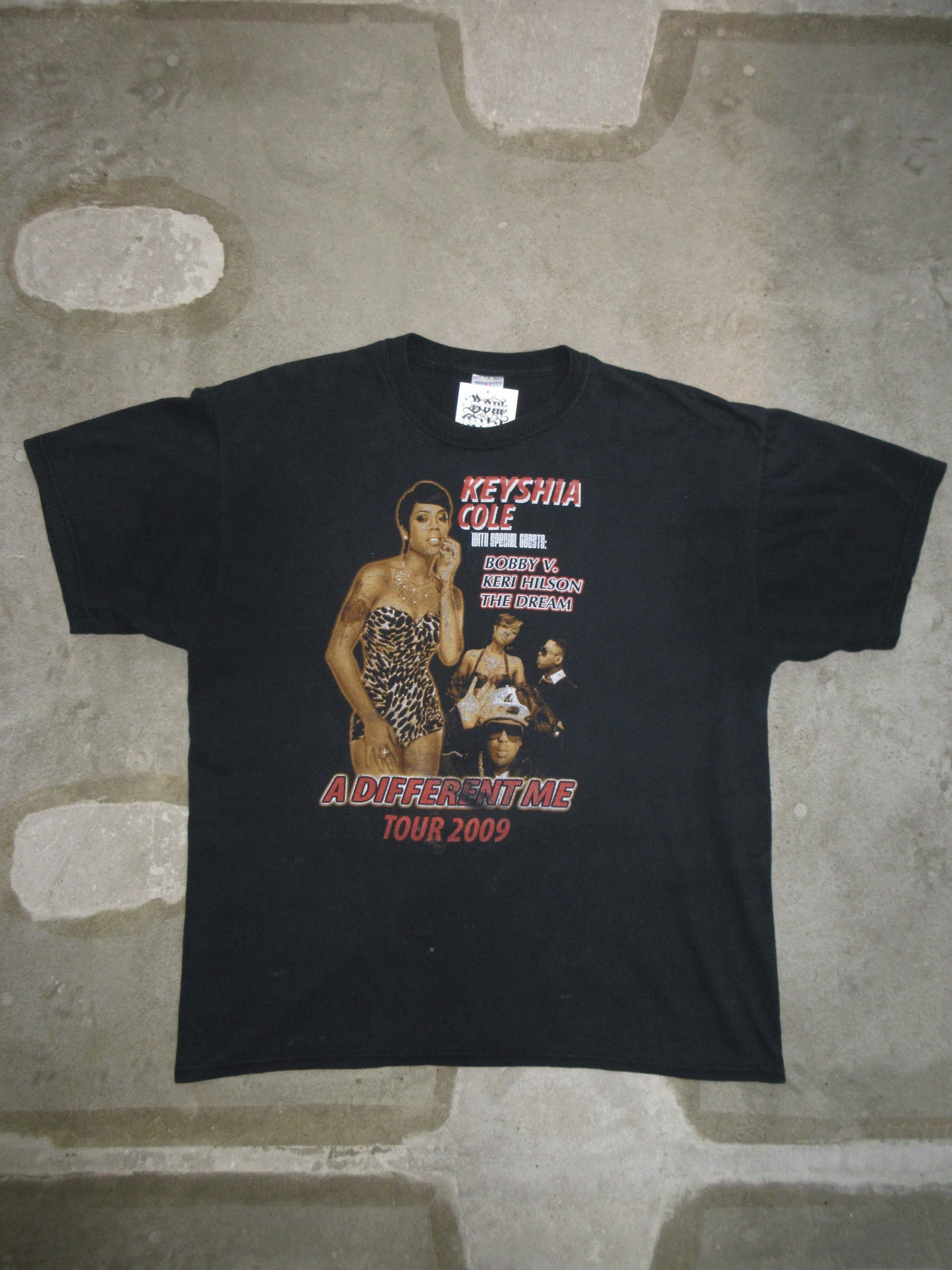 2009 "Keyshia Cole" Vintage Tour T-shirt