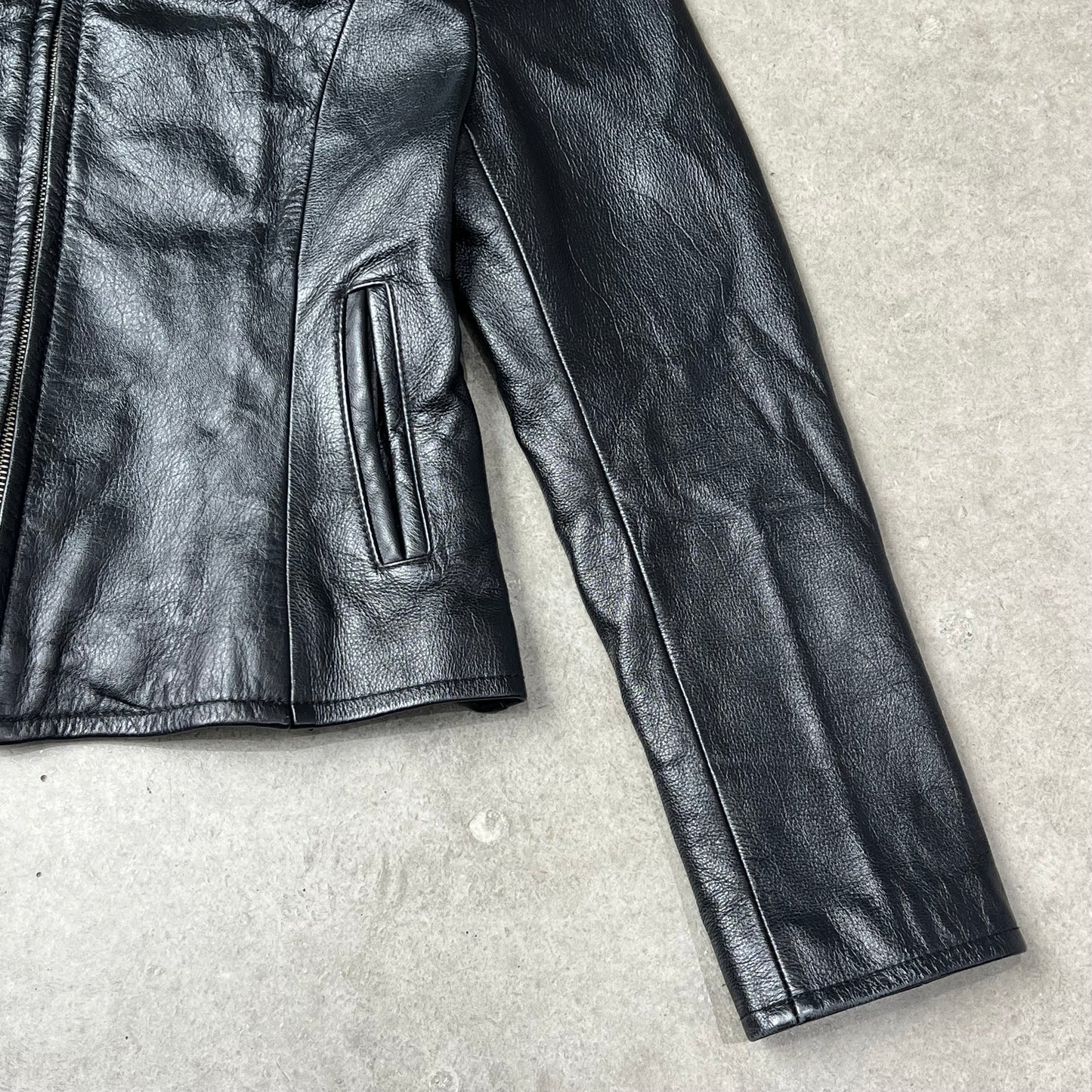 Vintage Design Leather Jacket