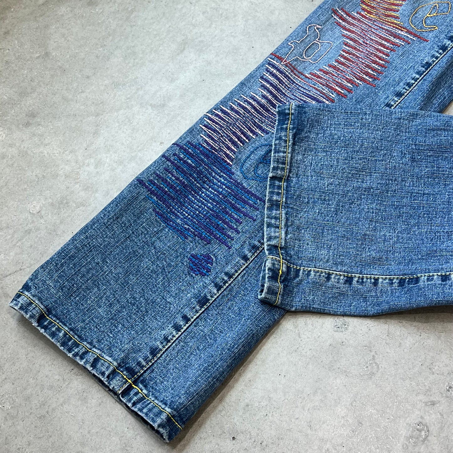Vintage Design Flare Pants