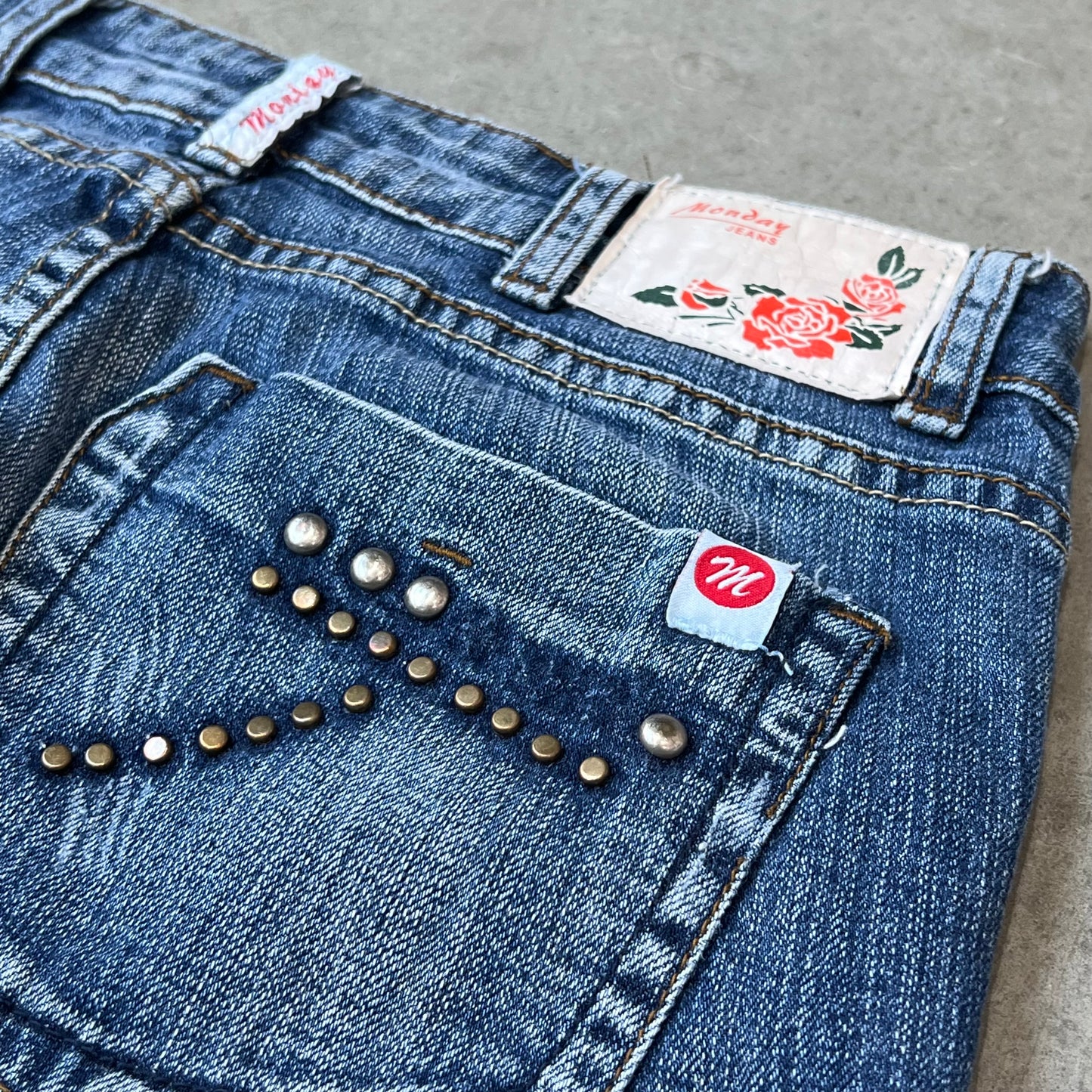Vintage Design Flare Pants