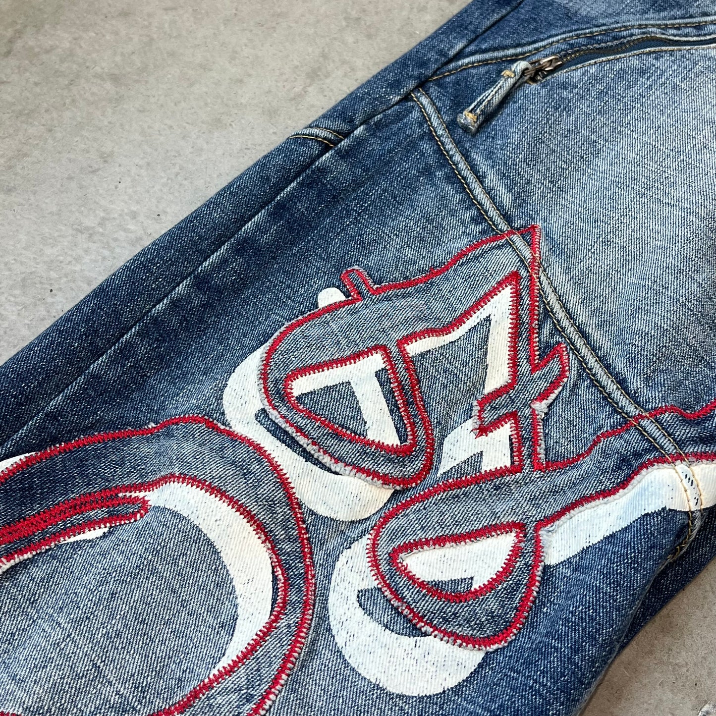 Vintage Design Baggy Pants