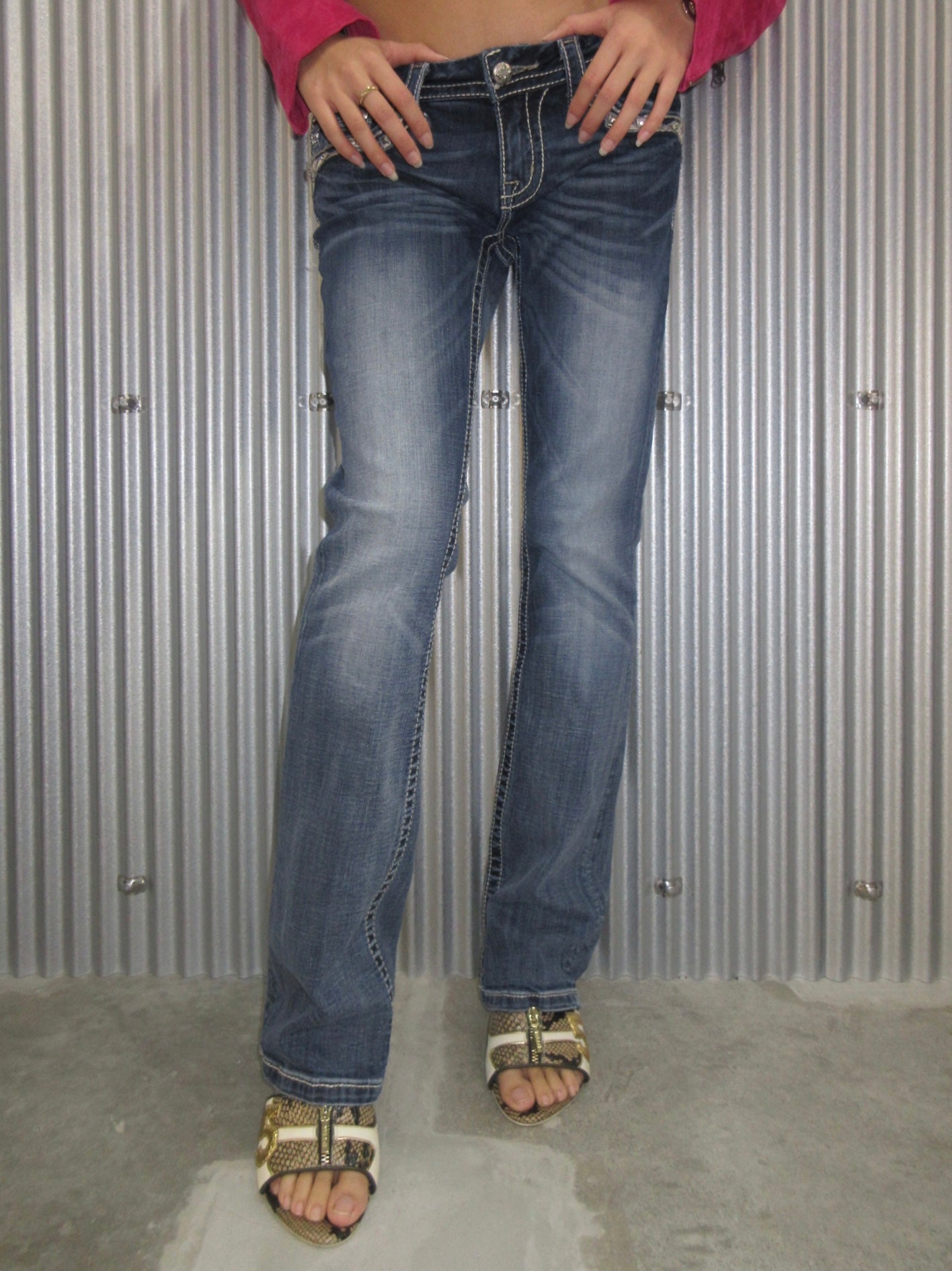 MissMe Vintage Design Pants
