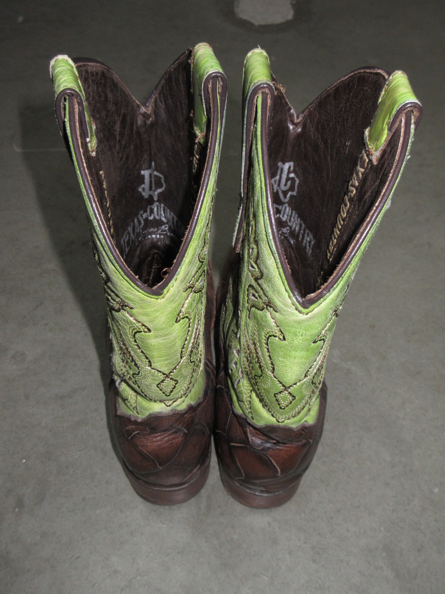 Vintage Design Western Boots