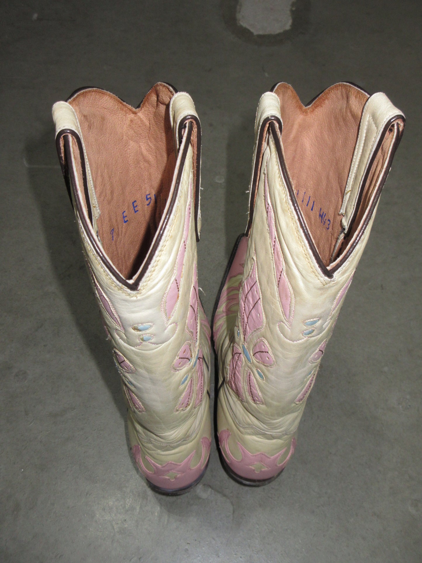 Vintage Design Western Boots