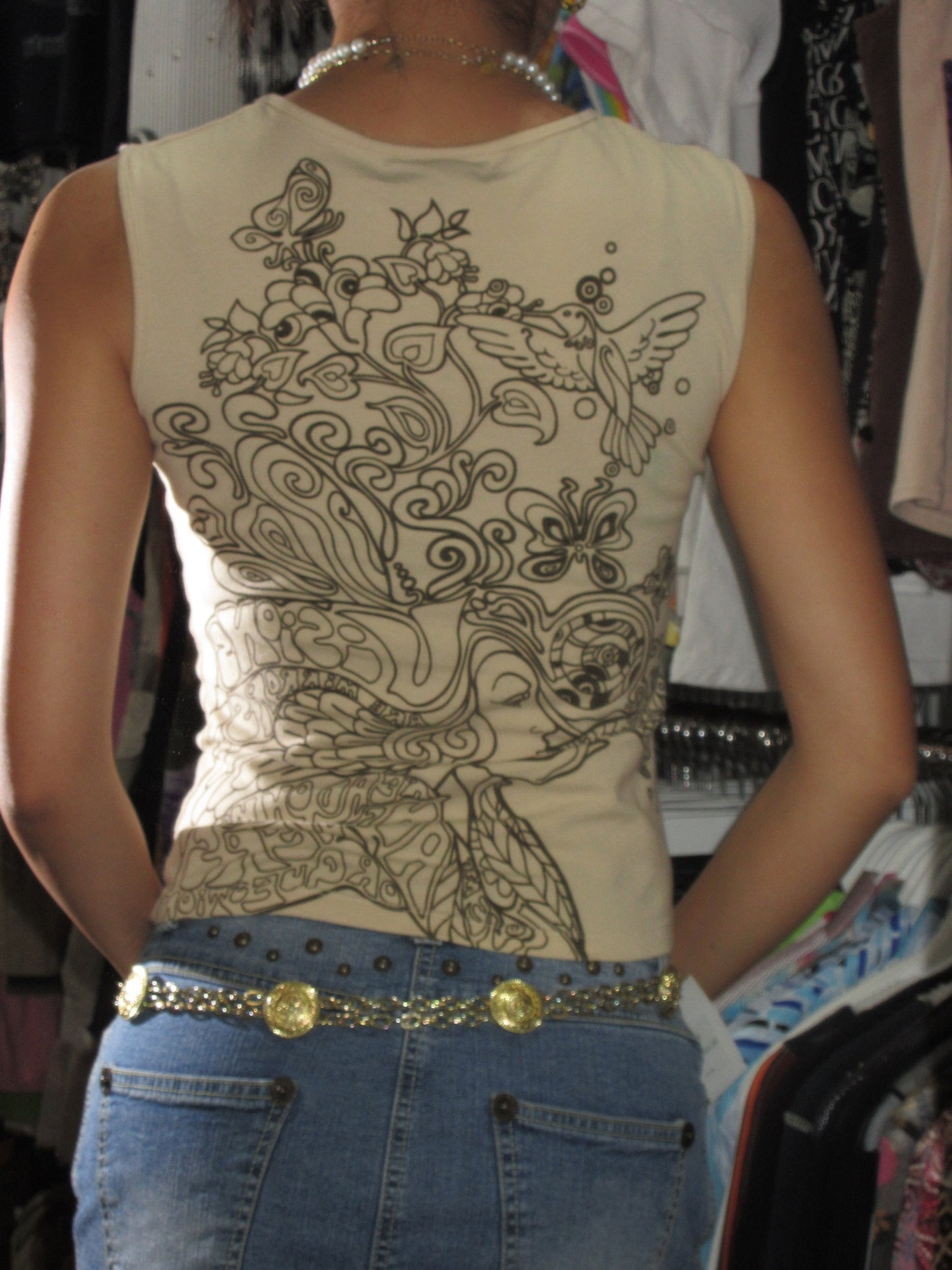 Vintage Design Top
