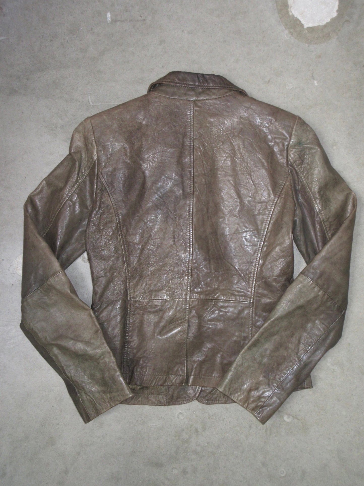 Vintage Design Leather Jacket