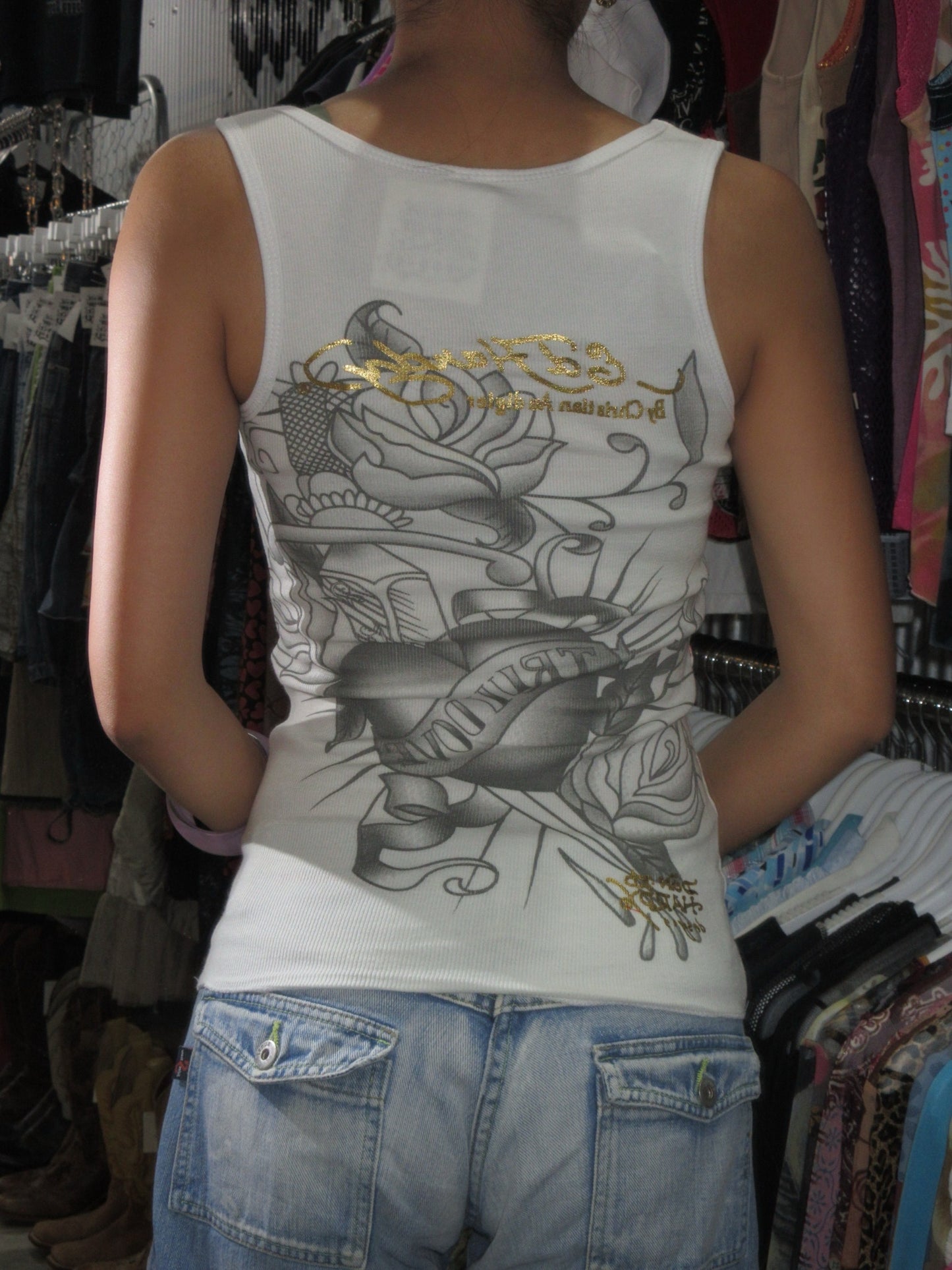 Ed Hardy Vintage Design Top