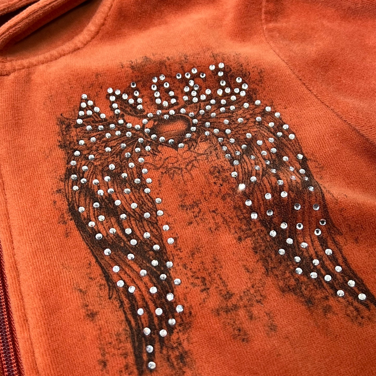 Vintage Design Zip Top