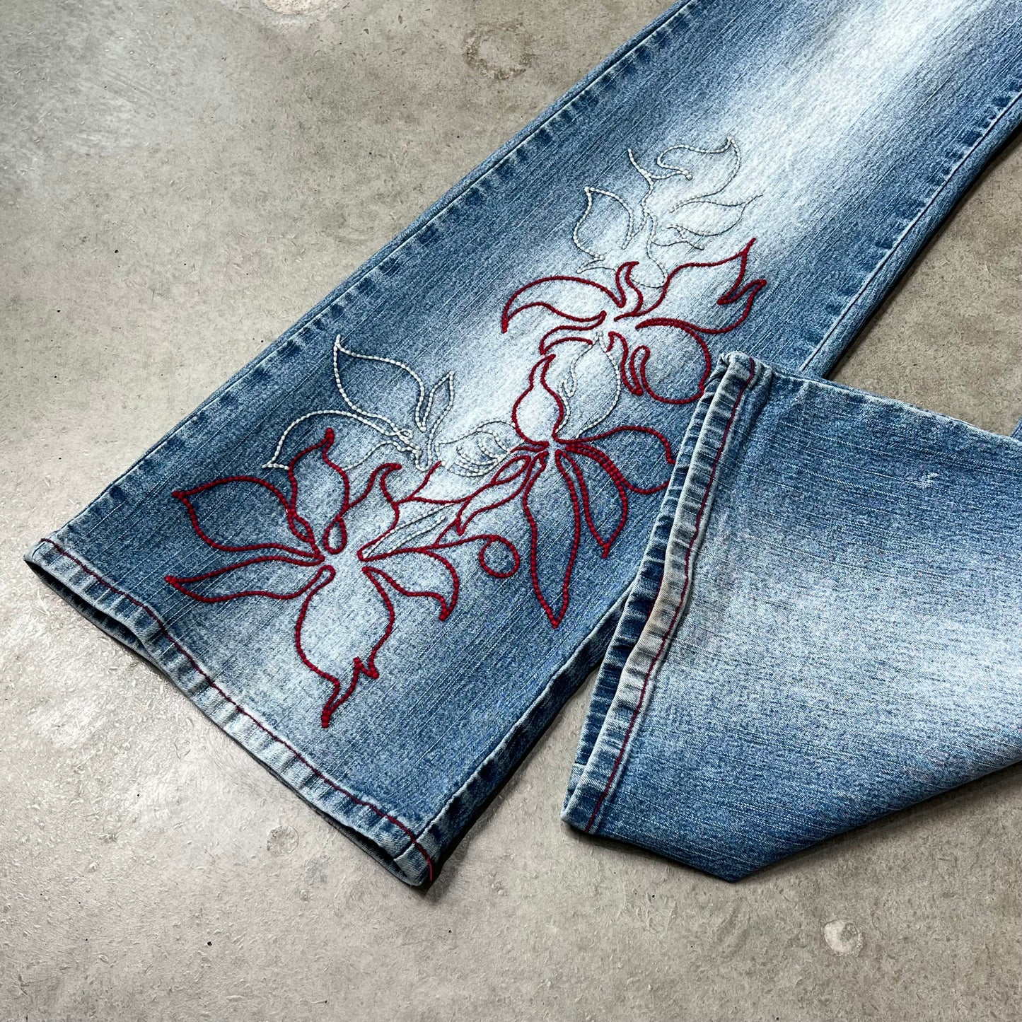Vintage Design Flare Pants