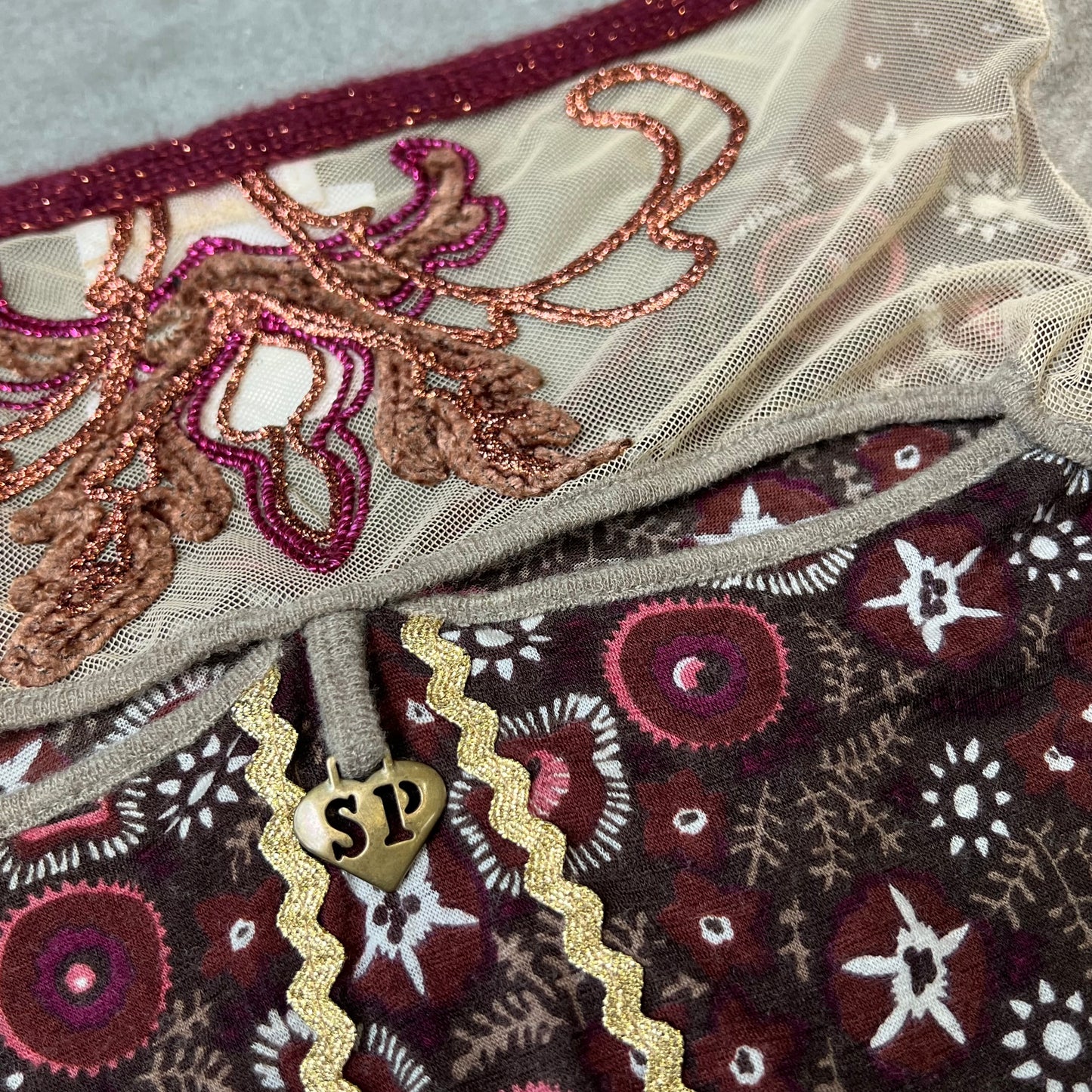 Vintage Design Top