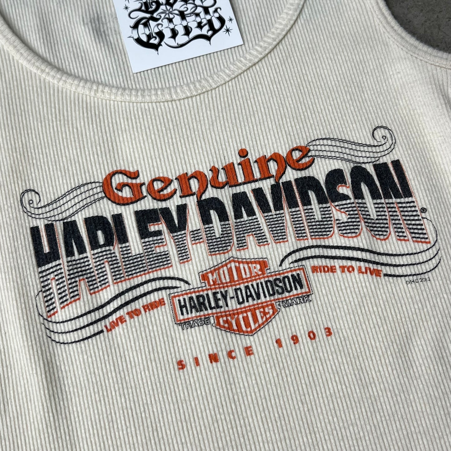 Harley-Davidson Vintage Design Top