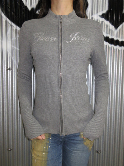 Guess Vintage Design Zip Top