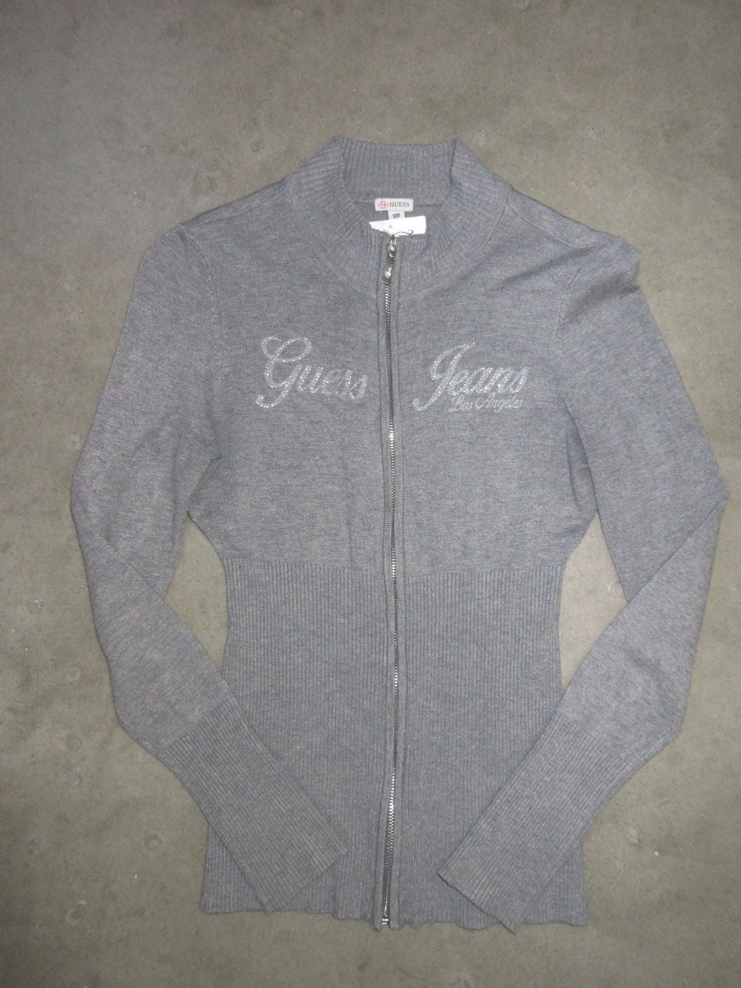 Guess Vintage Design Zip Top