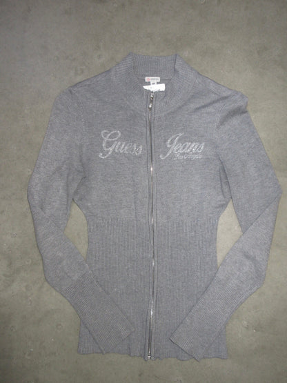 Guess Vintage Design Zip Top